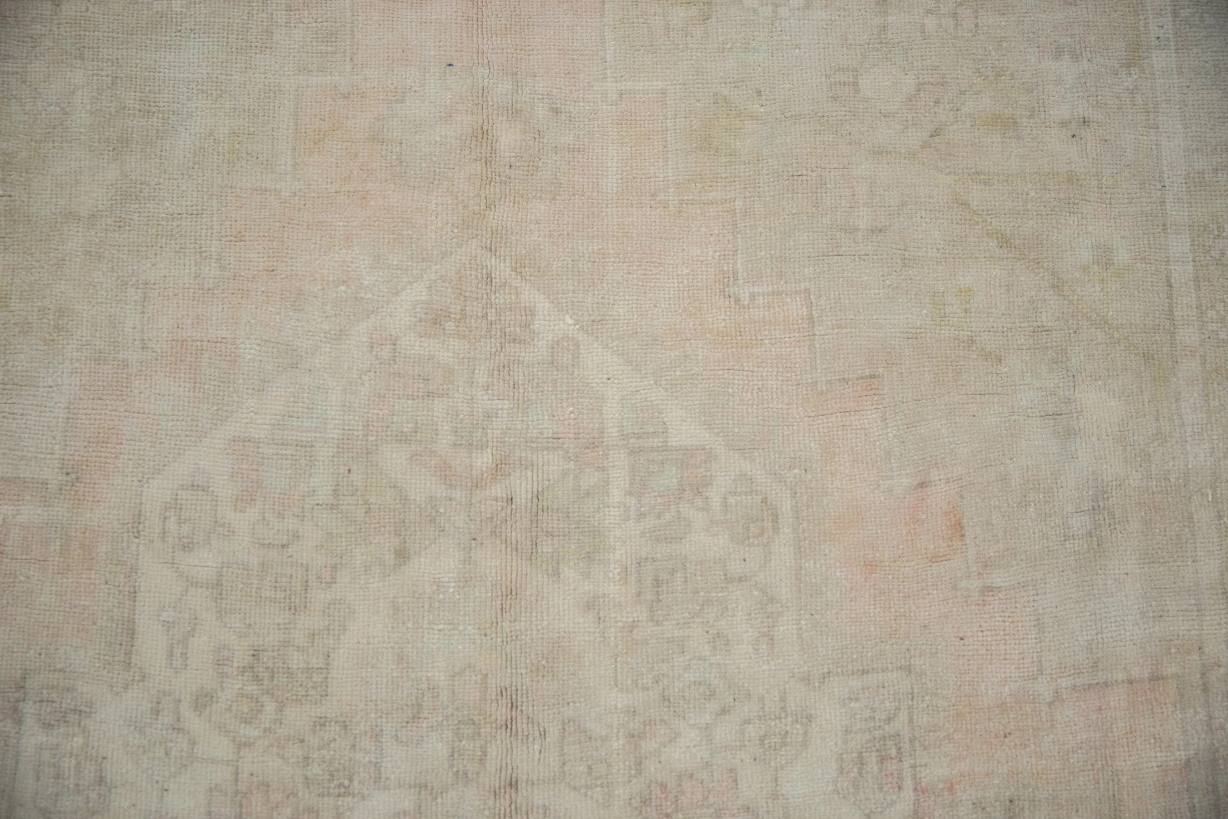 6x9.5 Vintage Distressed Oushak Carpet - Image 3