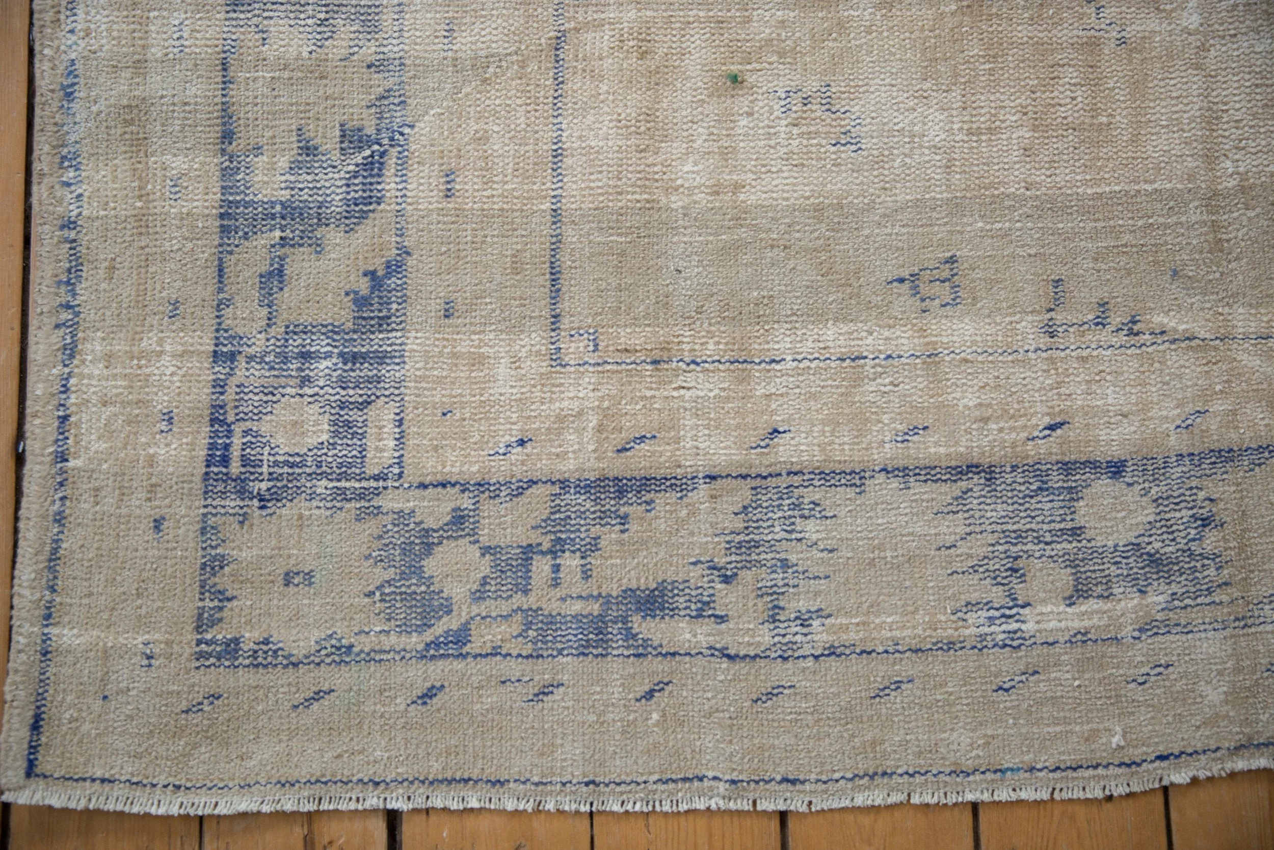 6x9.5 Vintage Distressed Oushak Carpet - Image 3