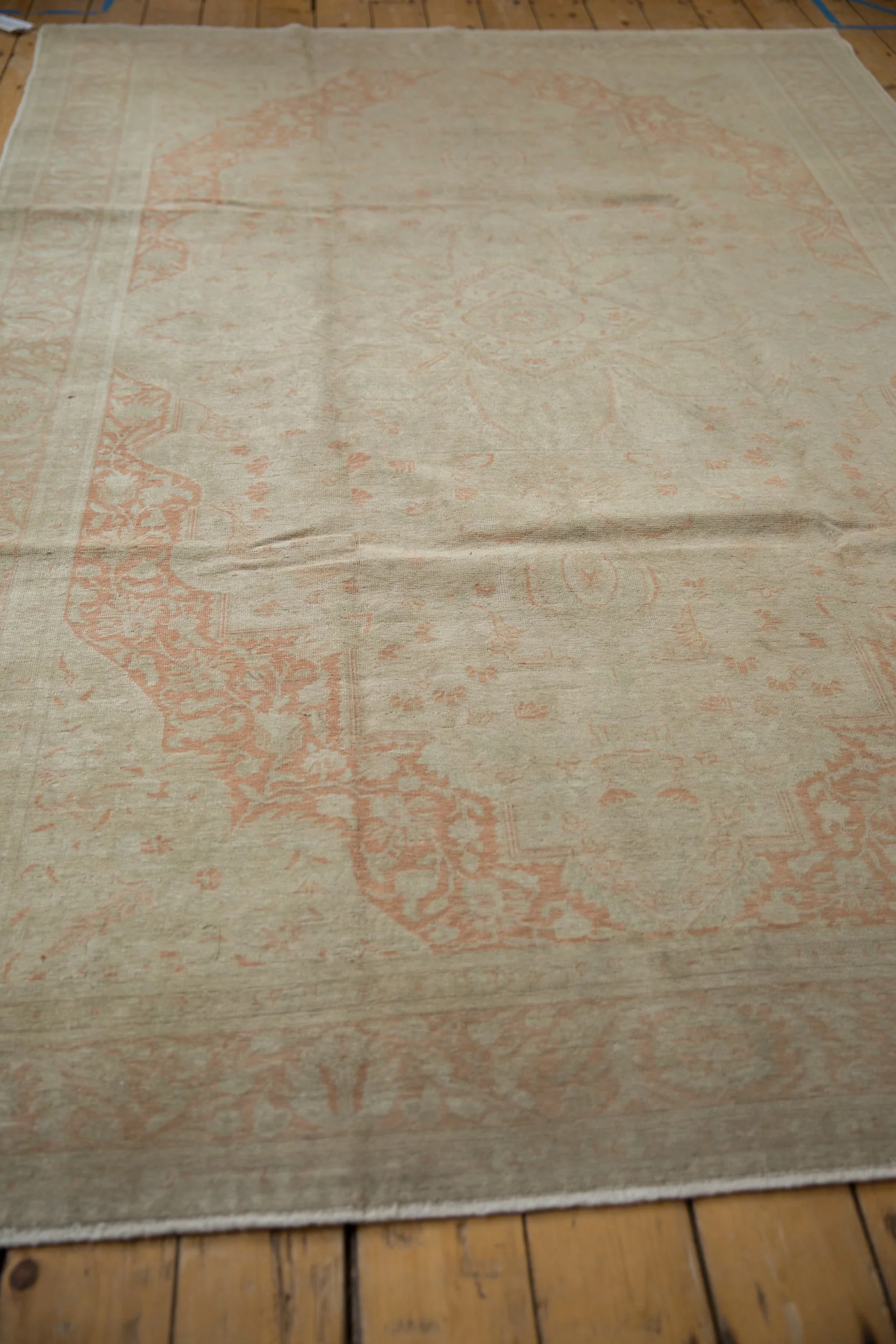 6x9.5 Vintage Fine Distressed Kayseri Carpet - Image 4