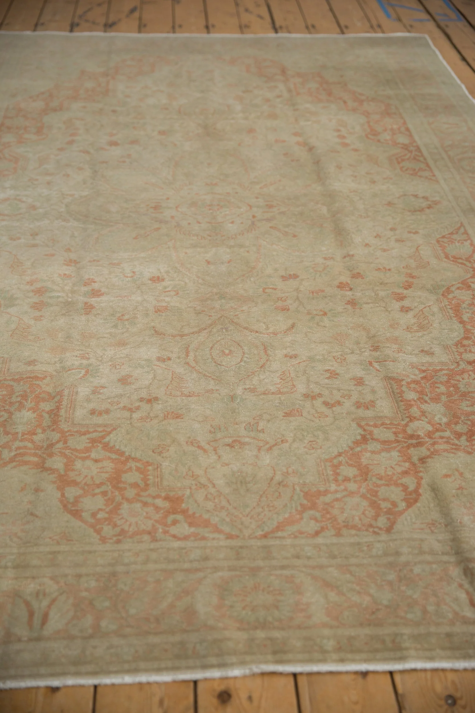 6x9.5 Vintage Fine Distressed Kayseri Carpet - Image 8
