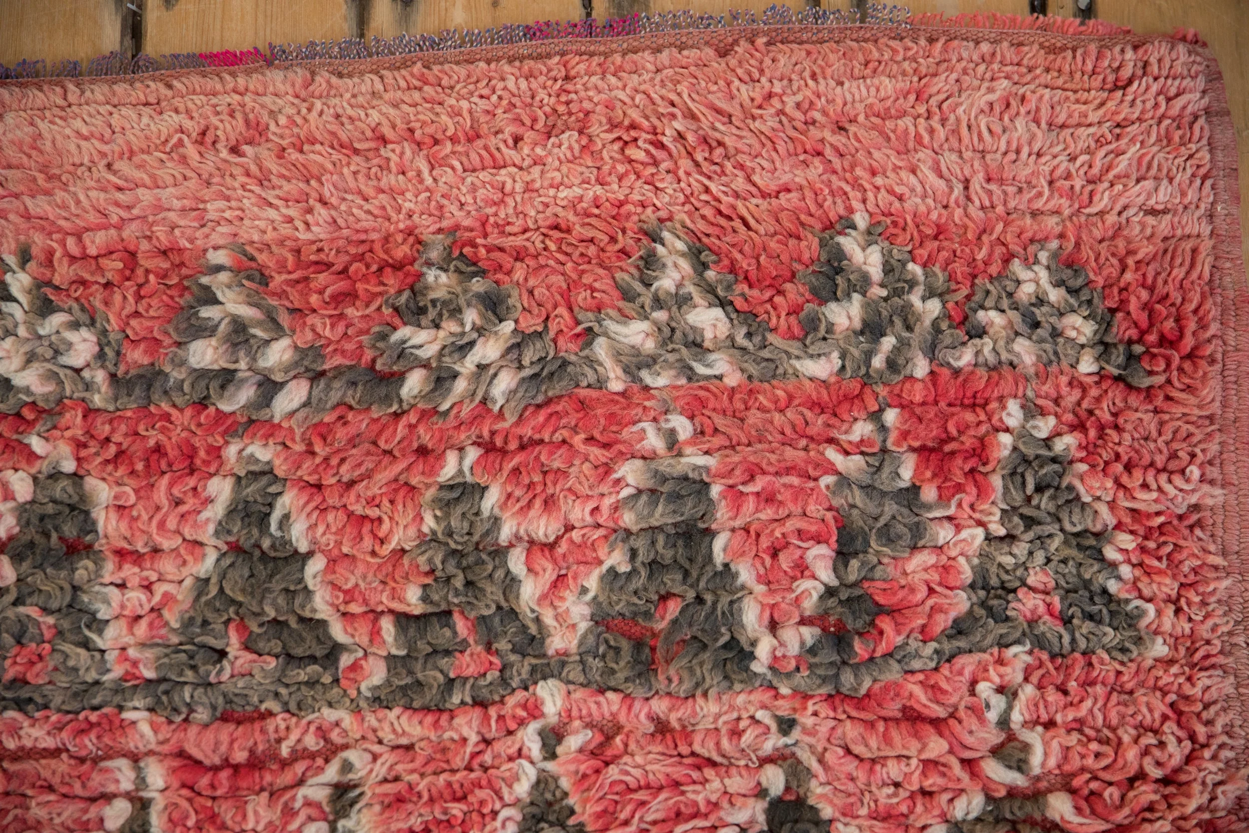 6x9.5 Vintage Moroccan Carpet - Image 3