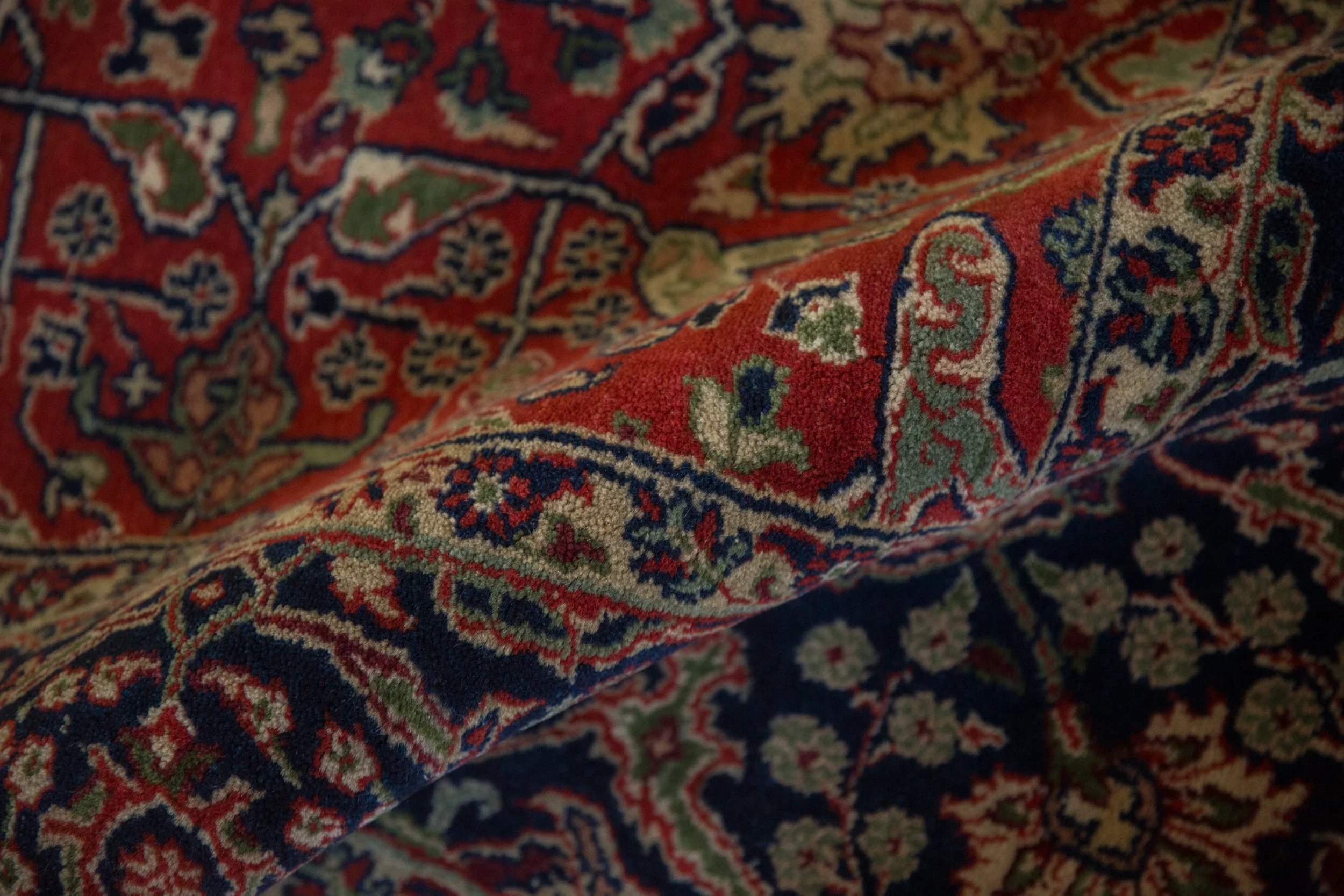 6x9 Vintage Agra Carpet - Image 11
