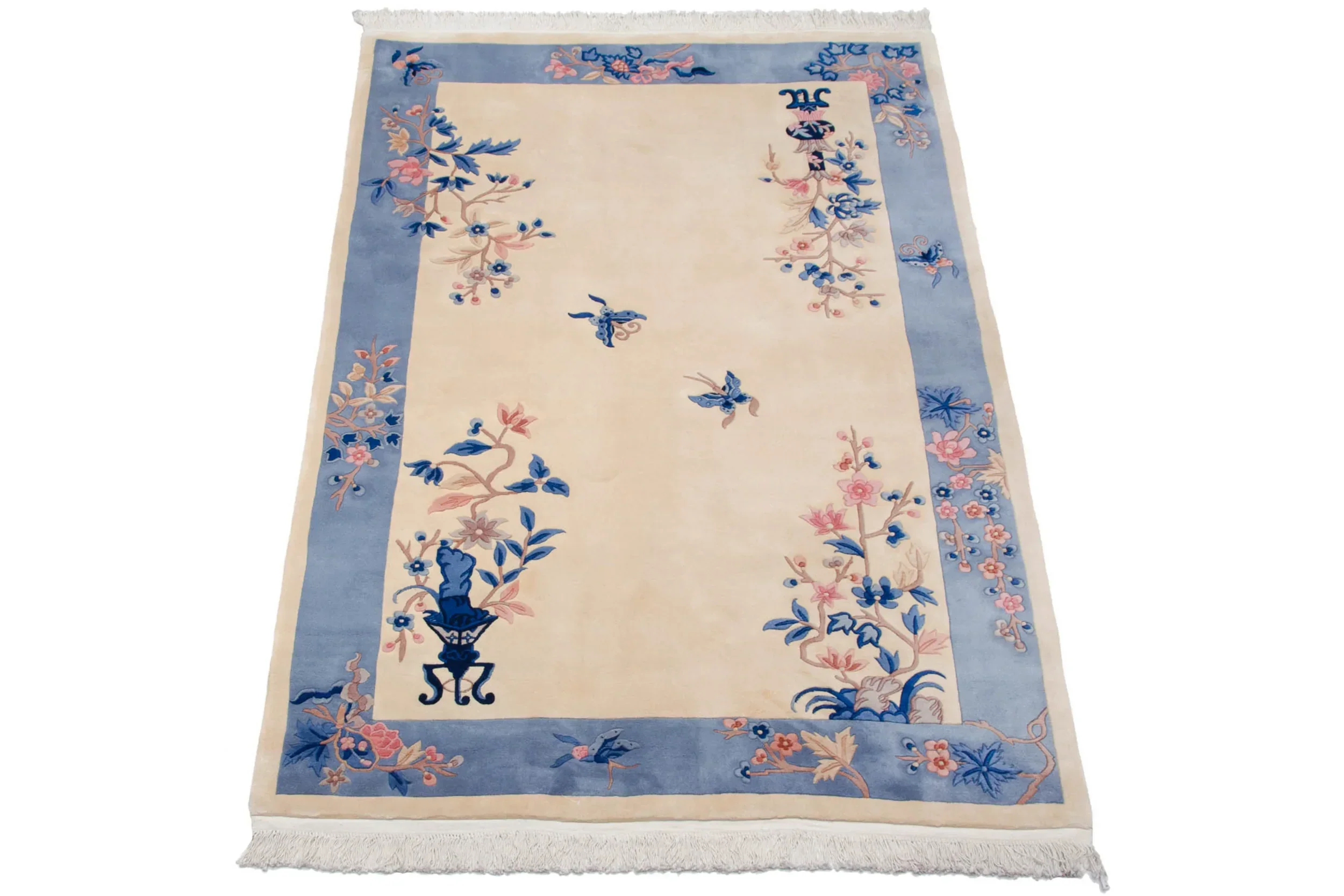 6x9 Vintage Art Deco Carpet - Image 10