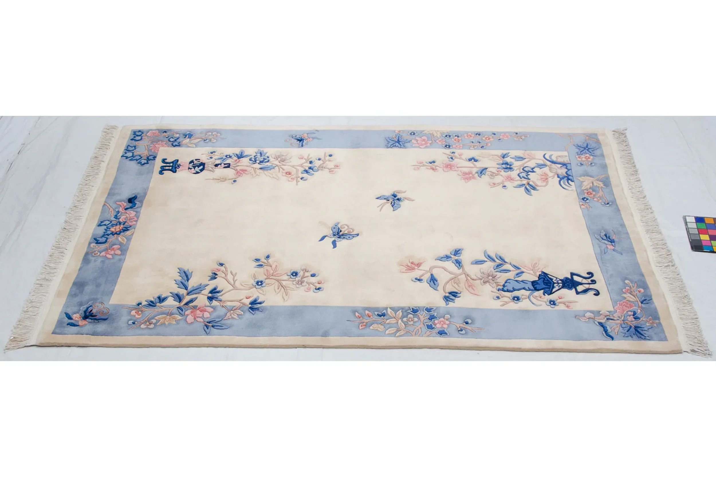 6x9 Vintage Art Deco Carpet - Image 3