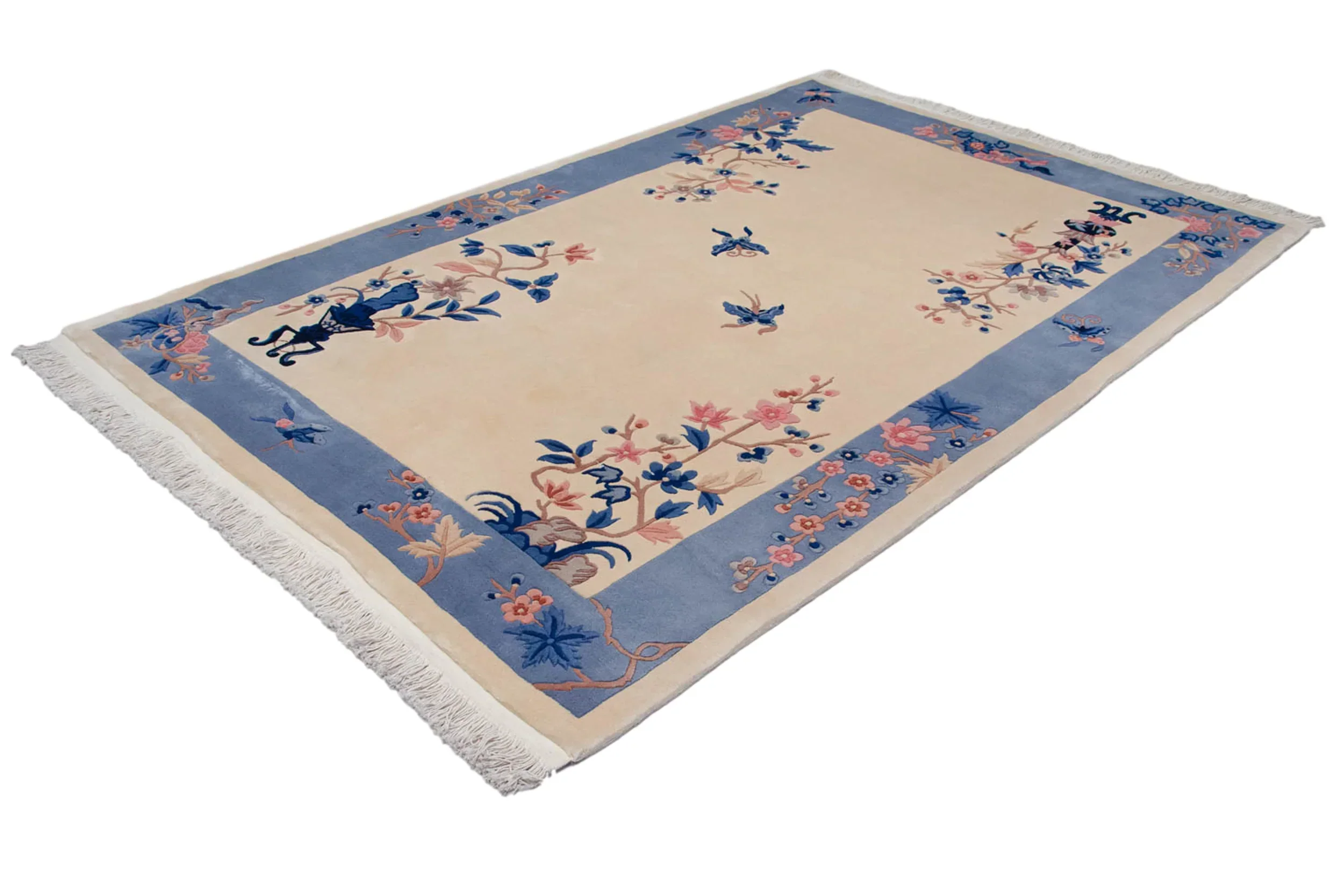 6x9 Vintage Art Deco Carpet - Image 4