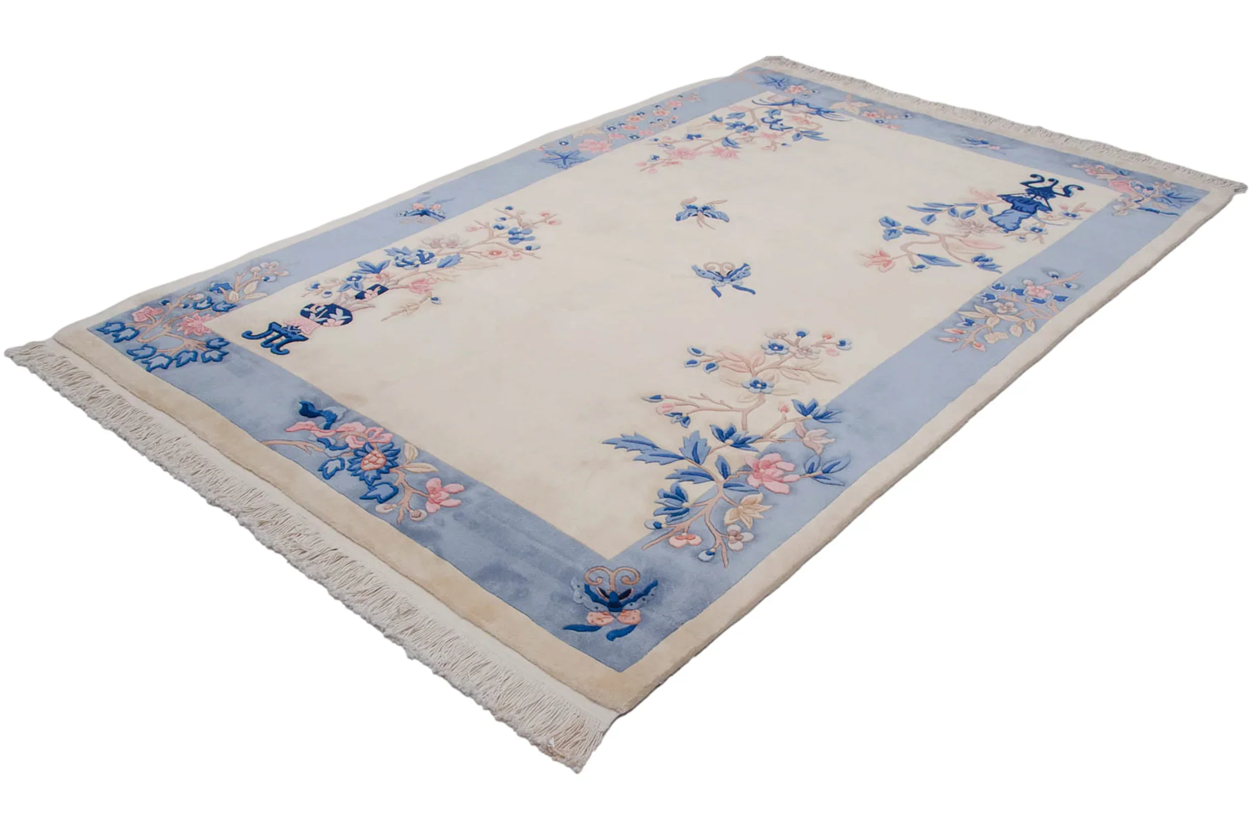 6x9 Vintage Art Deco Carpet - Image 5