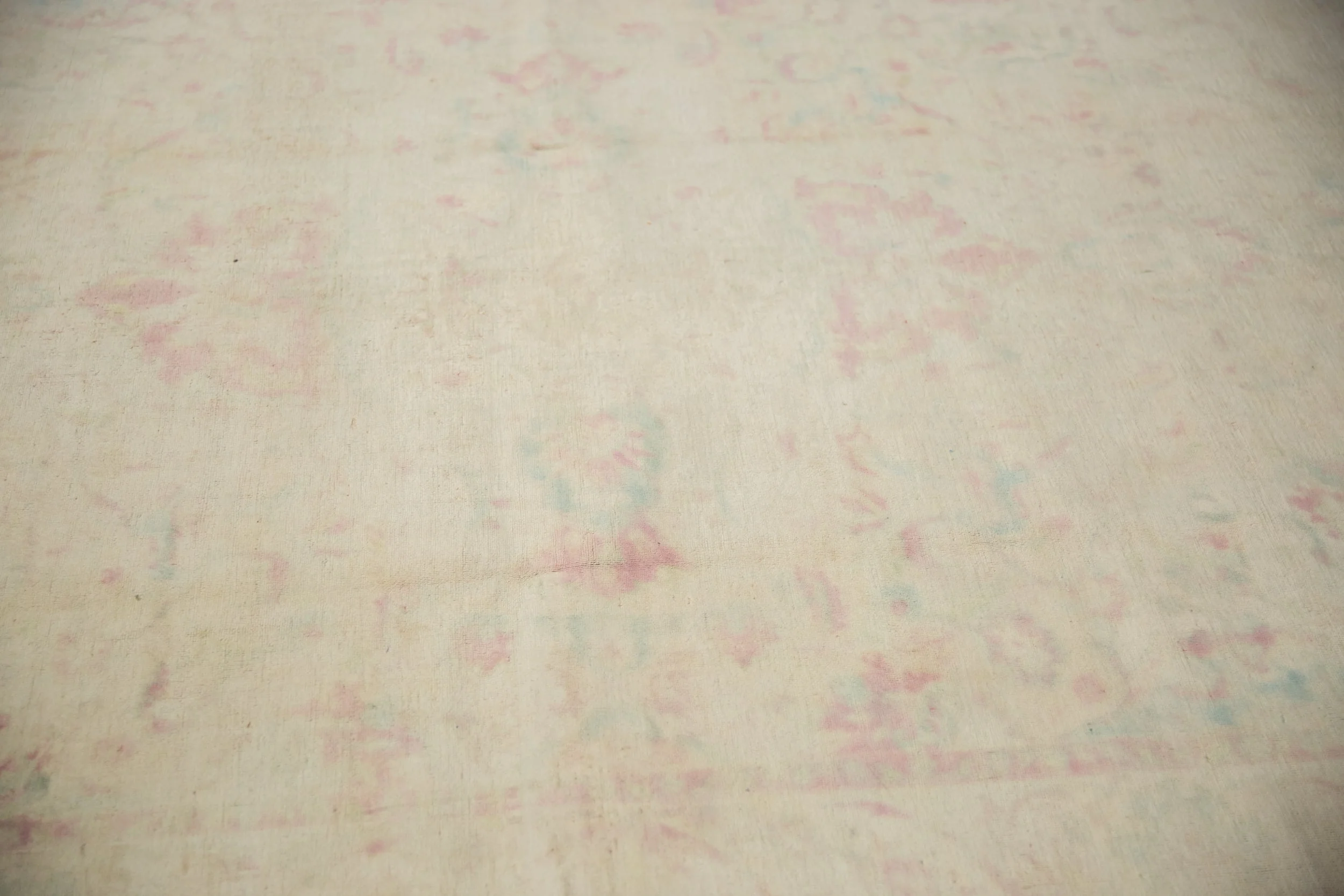 6x9 Vintage Distressed Bulgarian Polonaise Design Carpet - Image 10