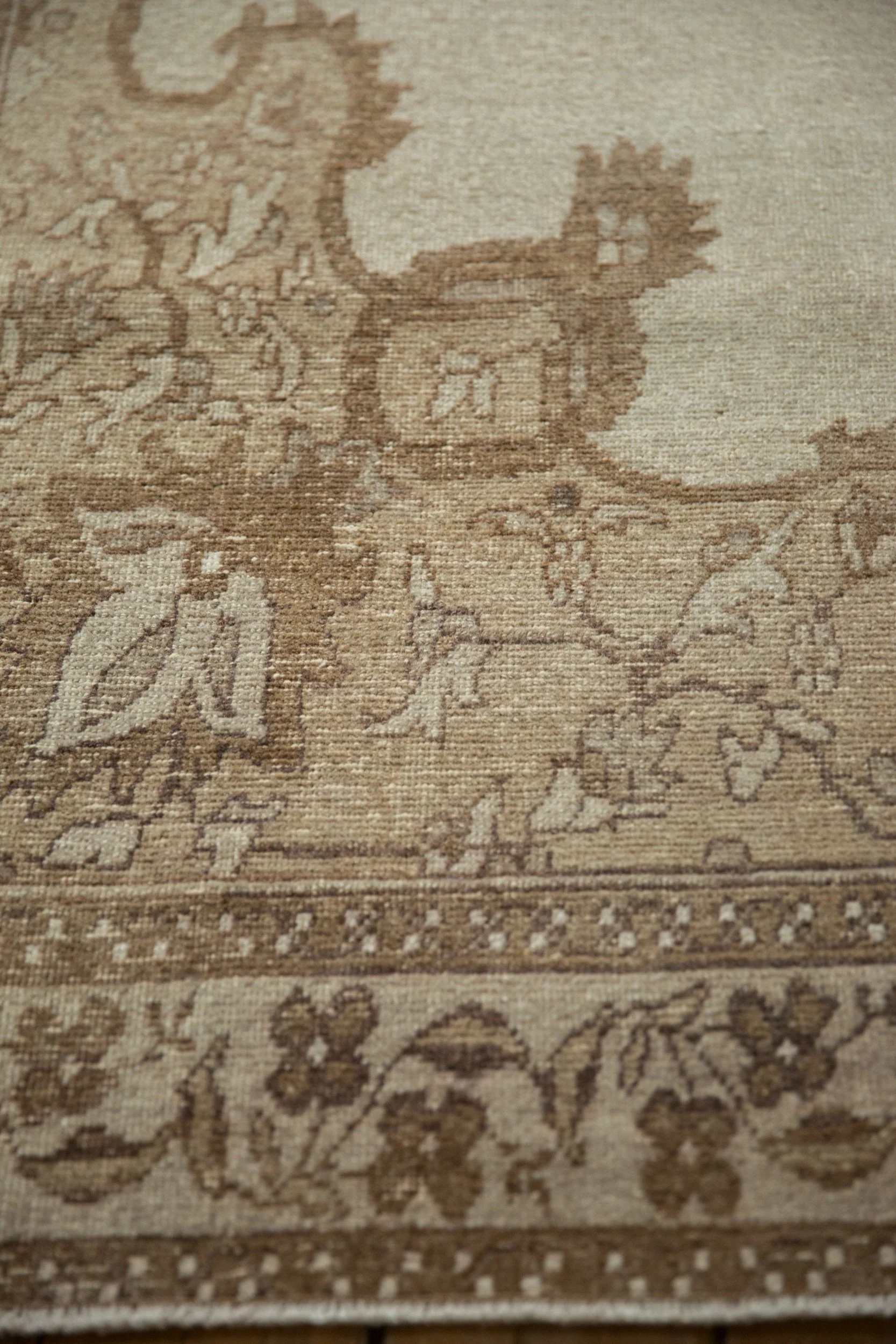 6x9 Vintage Distressed Kars Carpet - Image 8