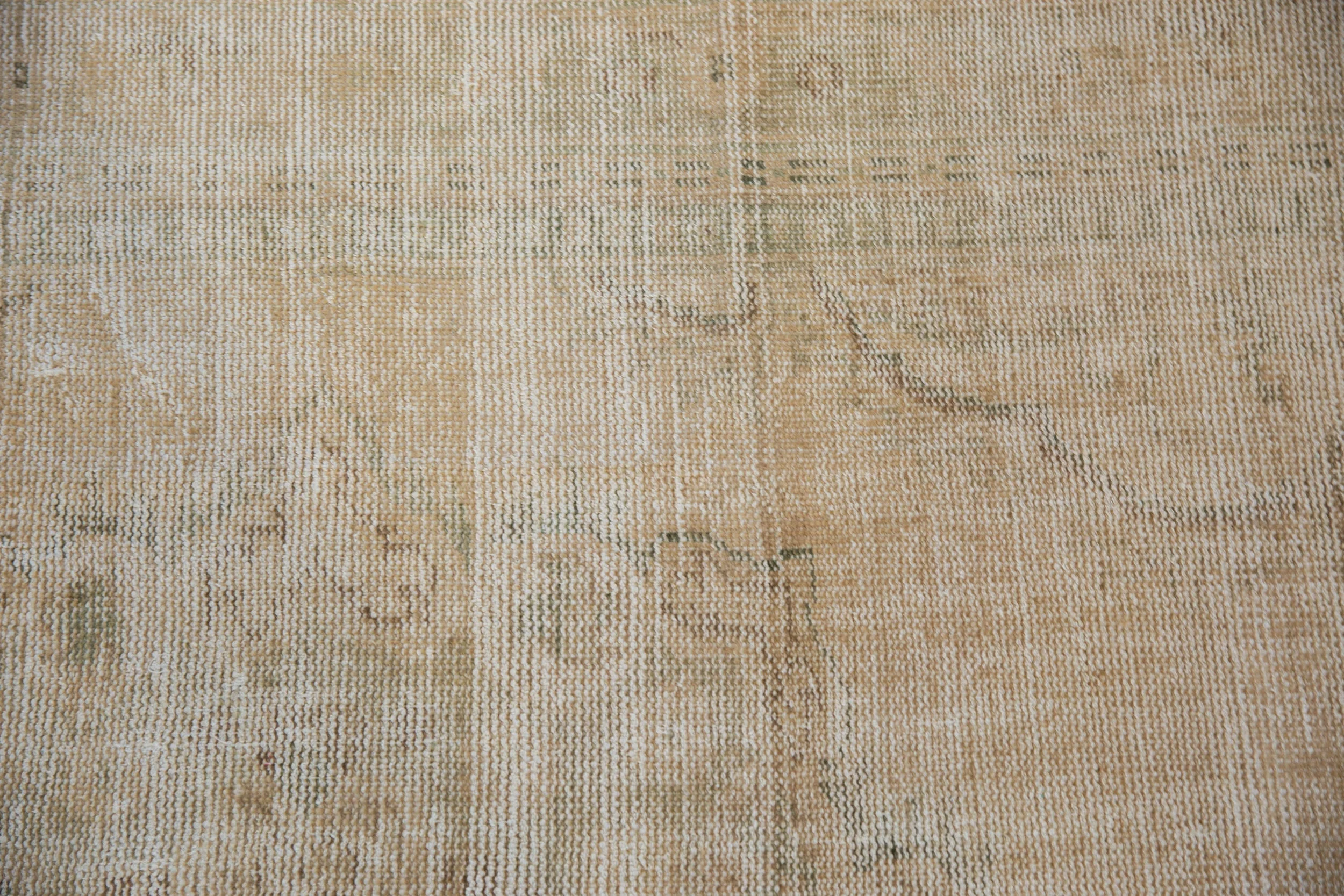 6x9 Vintage Distressed Oushak Carpet - Image 3