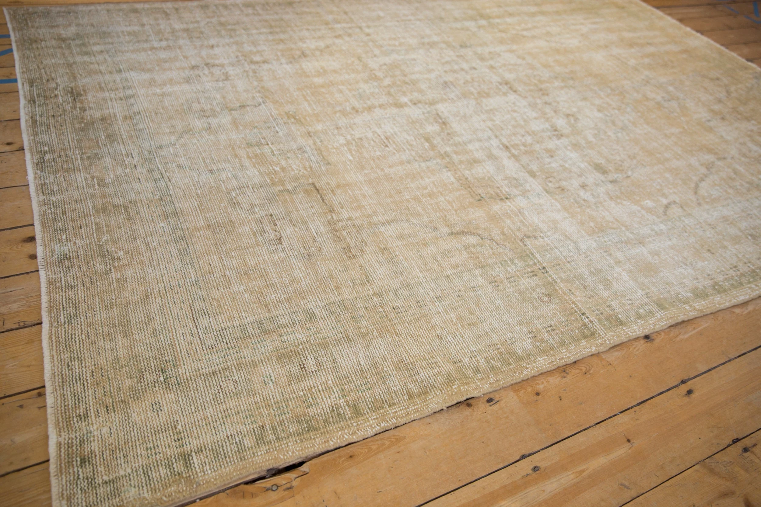 6x9 Vintage Distressed Oushak Carpet - Image 6