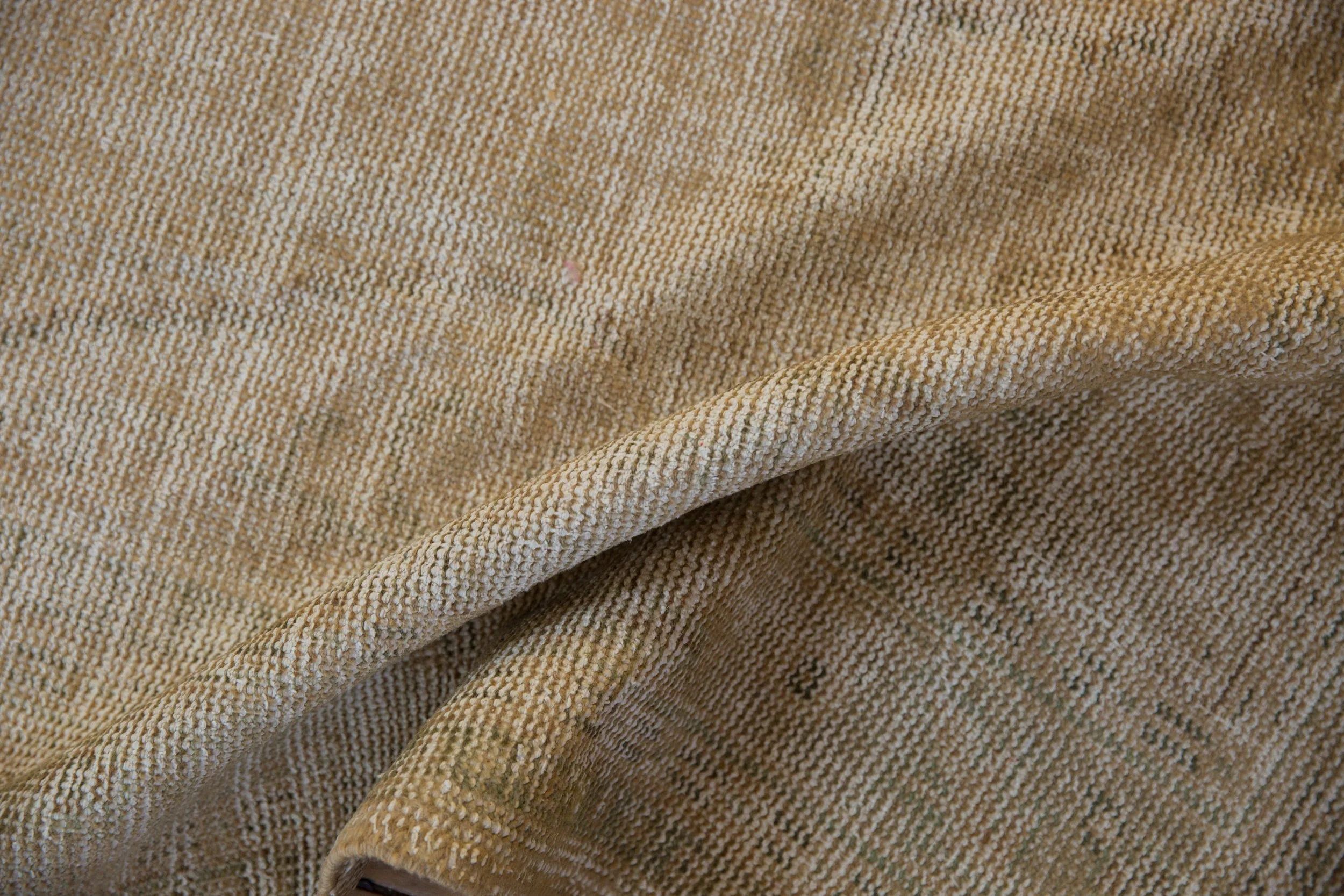 6x9 Vintage Distressed Oushak Carpet - Image 9