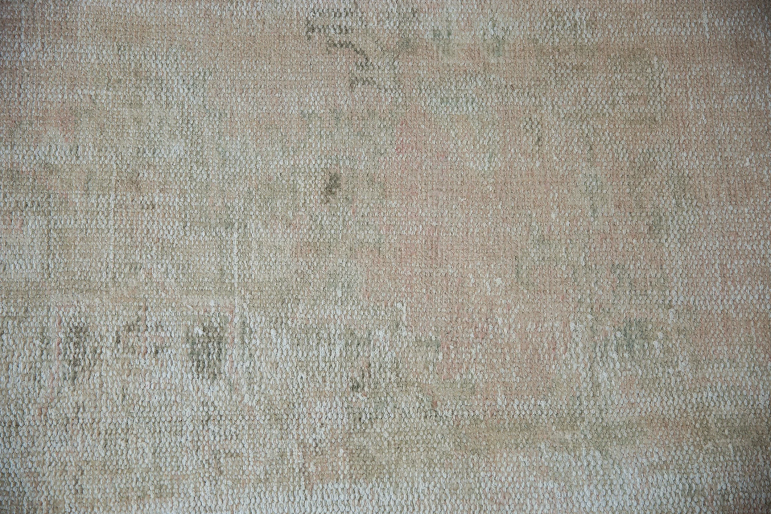 6x9 Vintage Distressed Oushak Carpet - Image 10