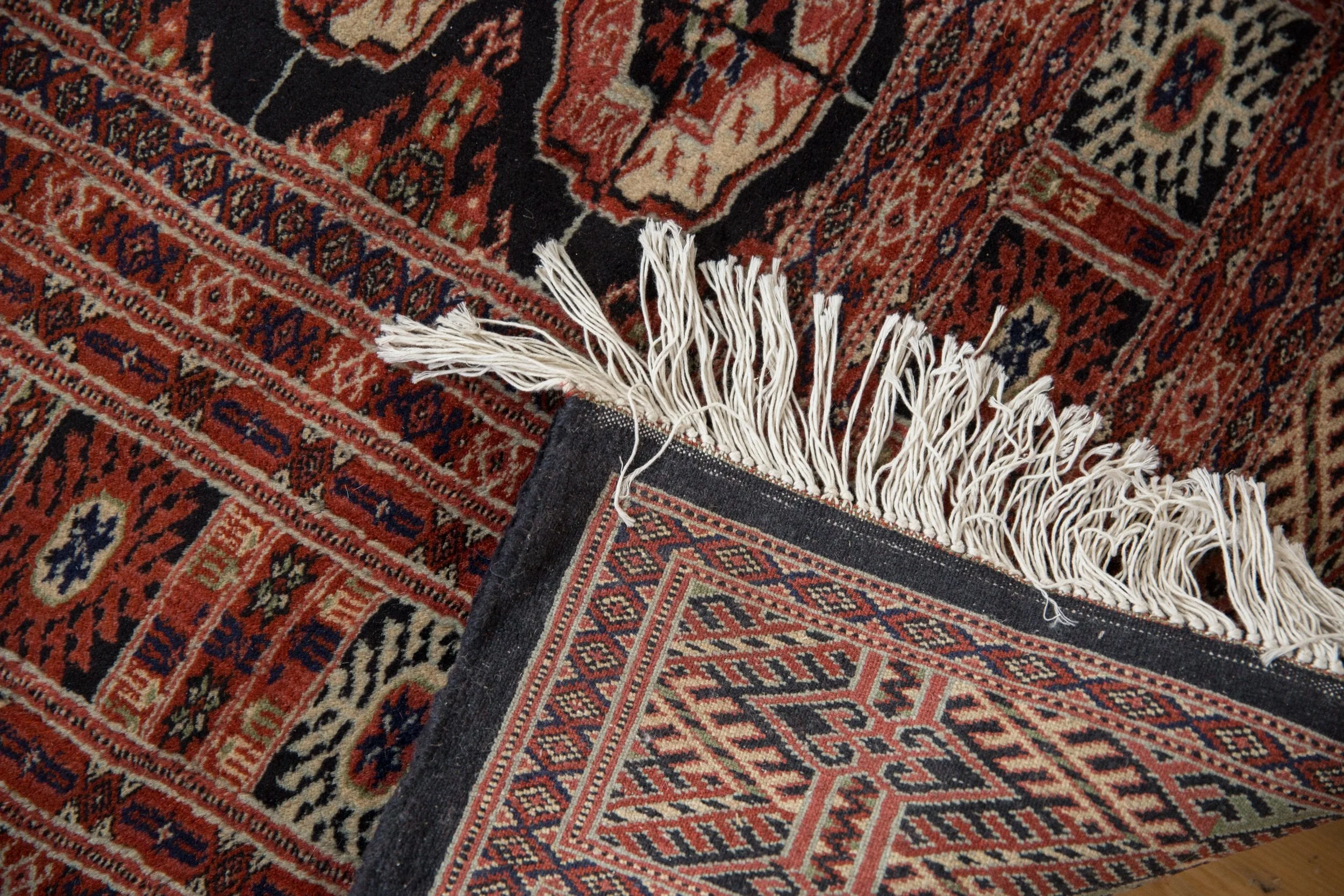 6x9 Vintage Fine Bokhara Carpet - Image 3