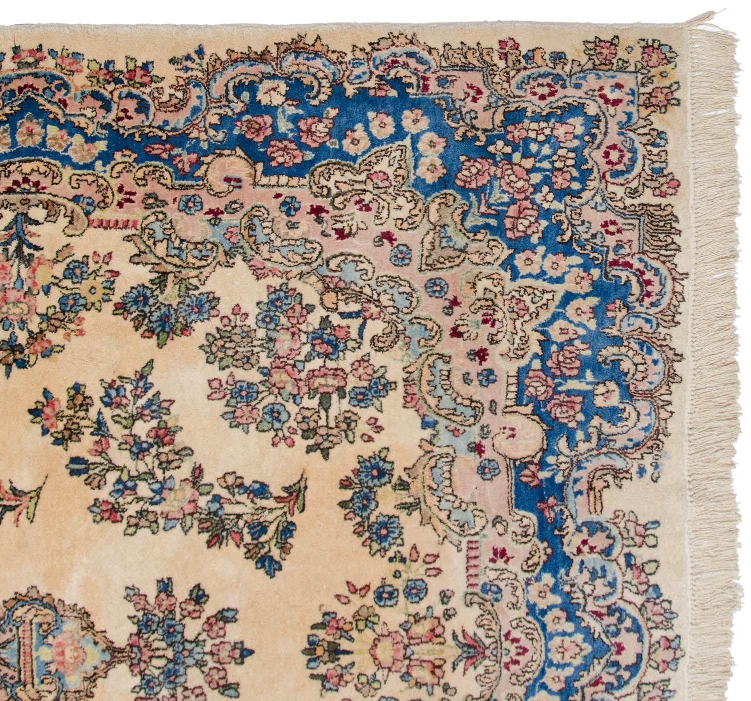 6x9 Vintage Fine Kerman Carpet - Image 7