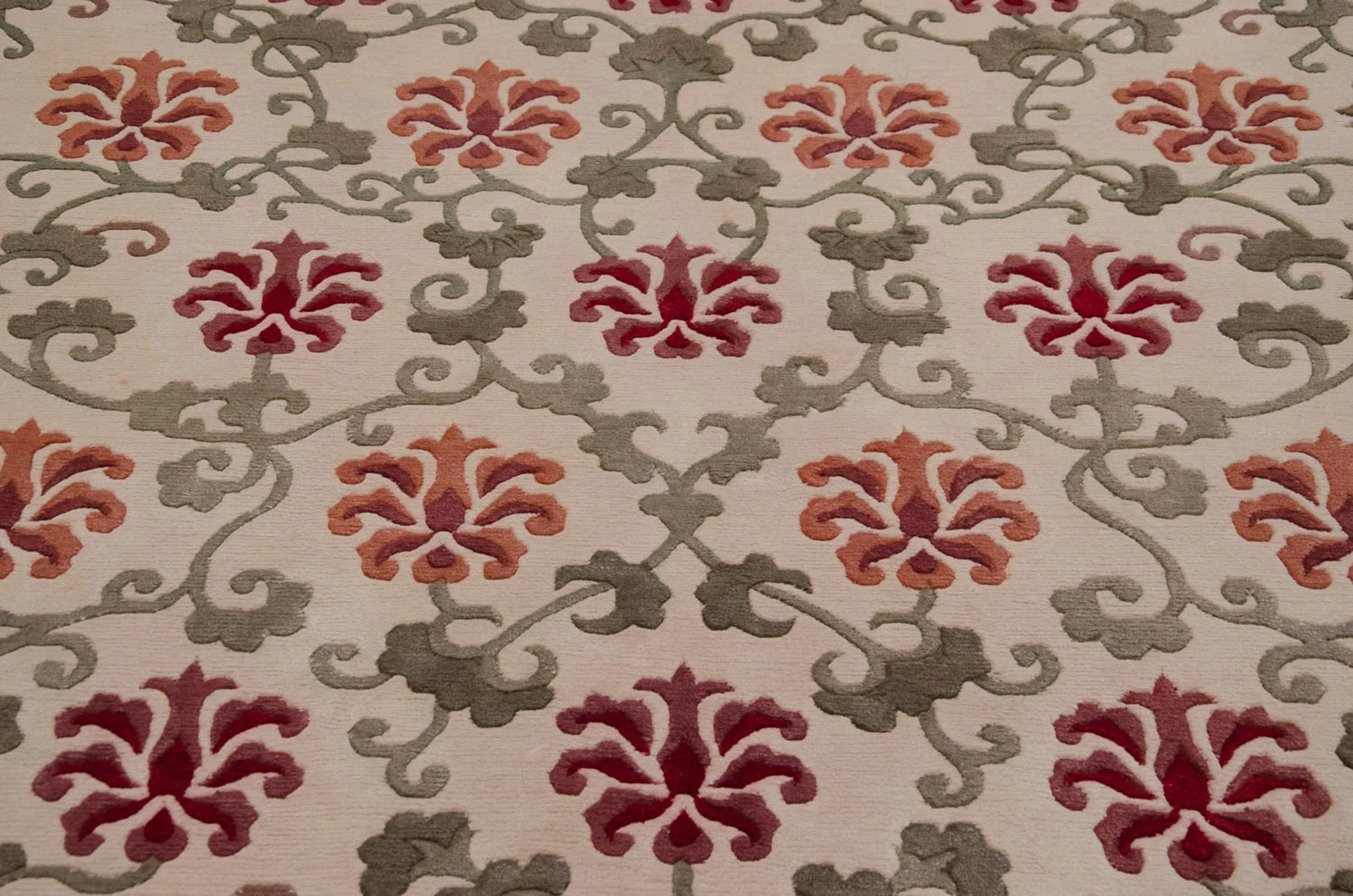 6x9 Vintage Indian Arts And Crafts Design Carpet - Image 5