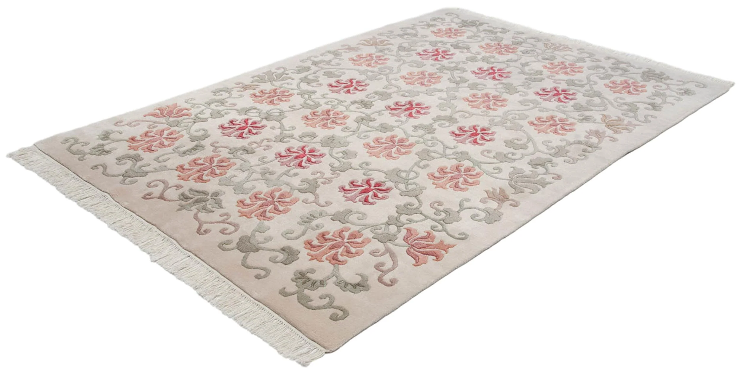 6x9 Vintage Indian Arts And Crafts Design Carpet - Image 8