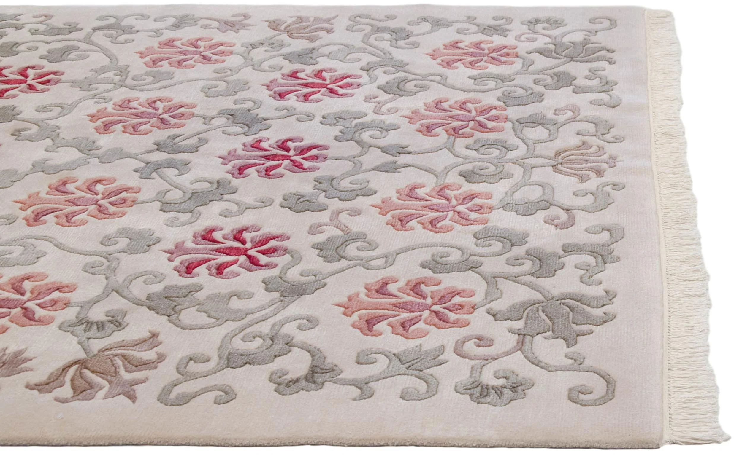 6x9 Vintage Indian Arts And Crafts Design Carpet - Image 9
