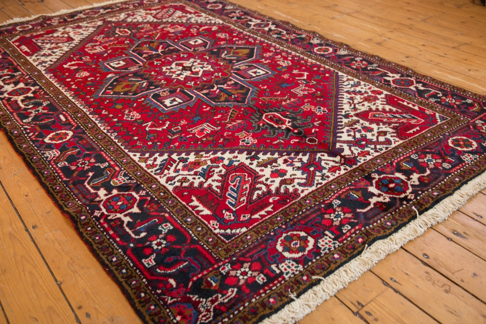 6x9 Vintage Mehrivan Carpet - Image 3