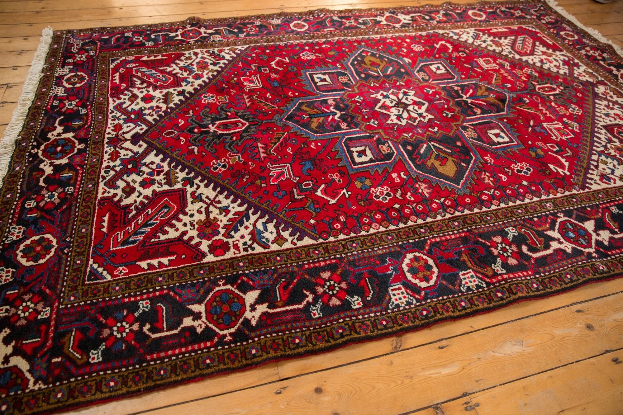 6x9 Vintage Mehrivan Carpet - Image 6