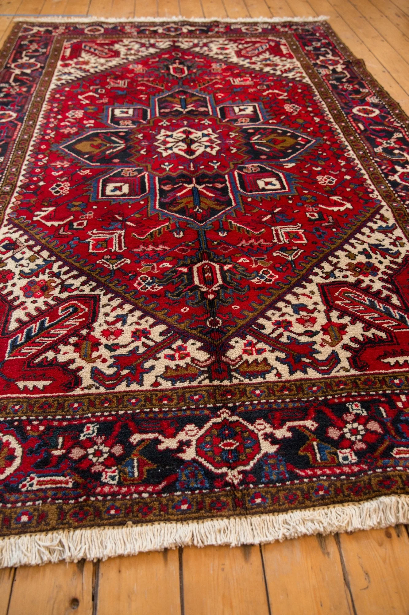 6x9 Vintage Mehrivan Carpet - Image 8