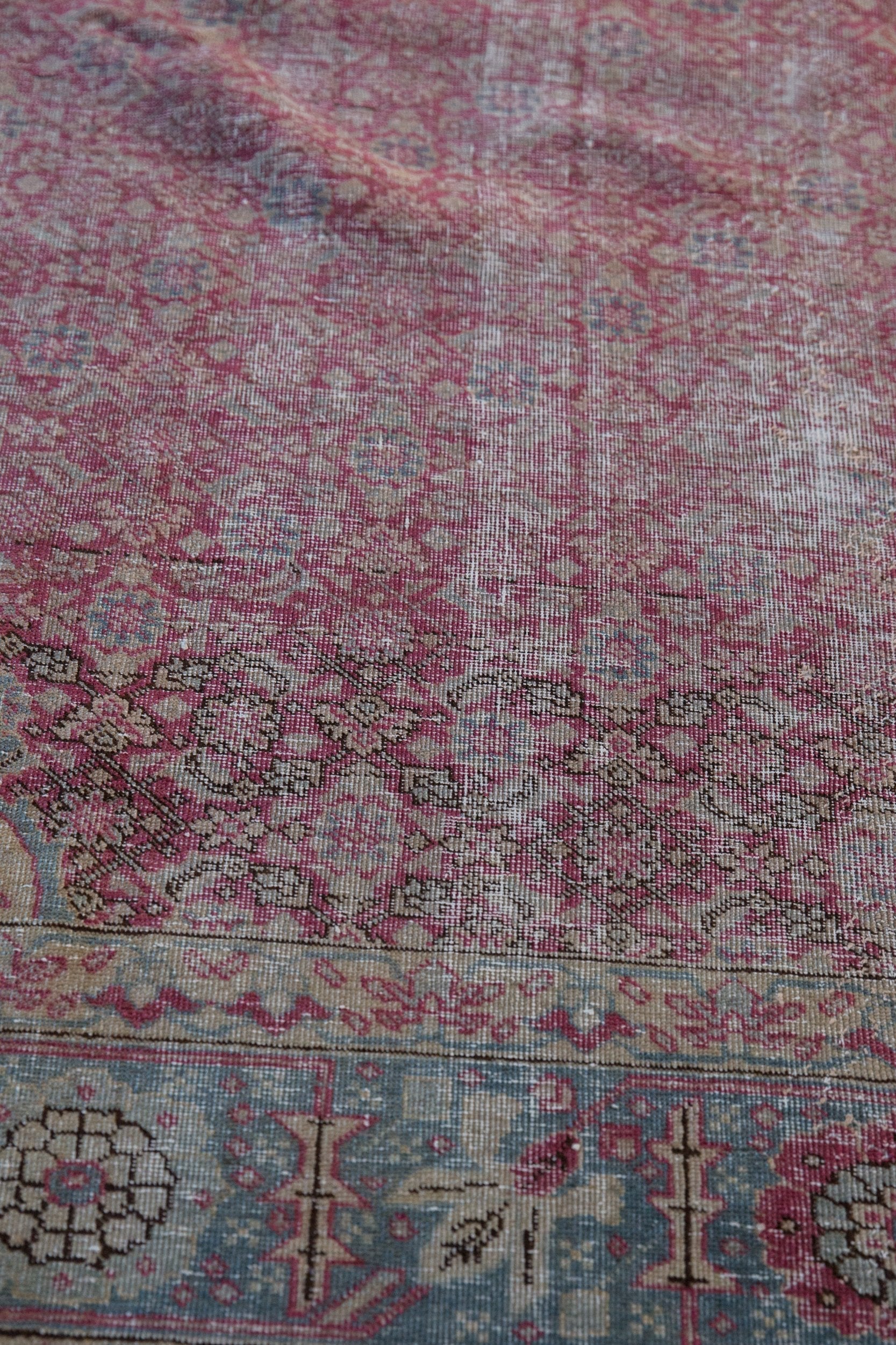 7.5x10.5 Vintage Distressed Kayseri Carpet - Image 5