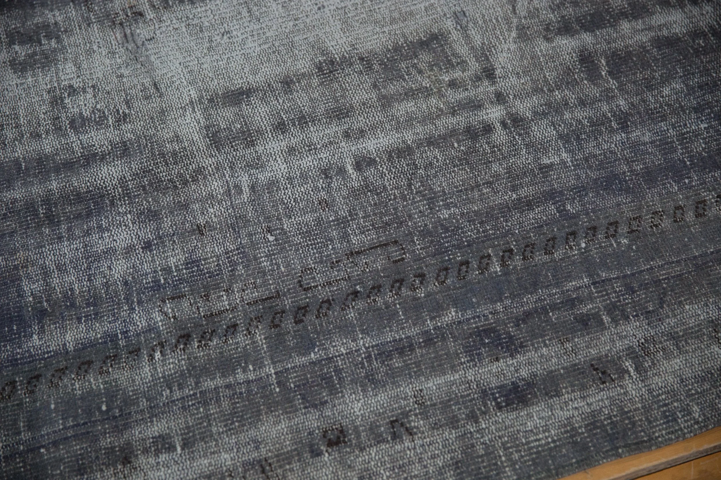 7.5x10.5 Vintage Distressed Overdyed Oushak Carpet - Image 6