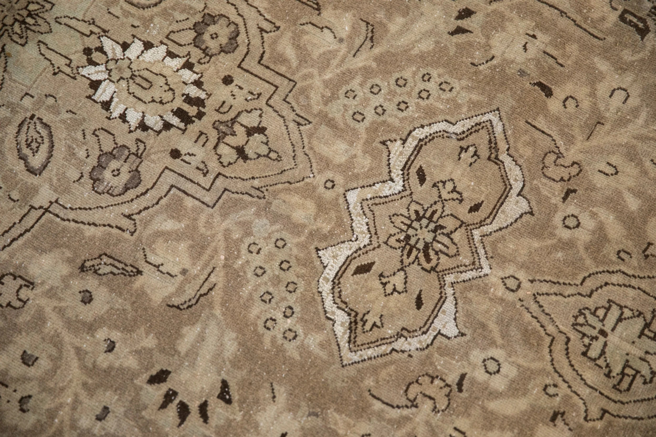 7.5x10.5 Vintage Distressed Tabriz Carpet - Image 13