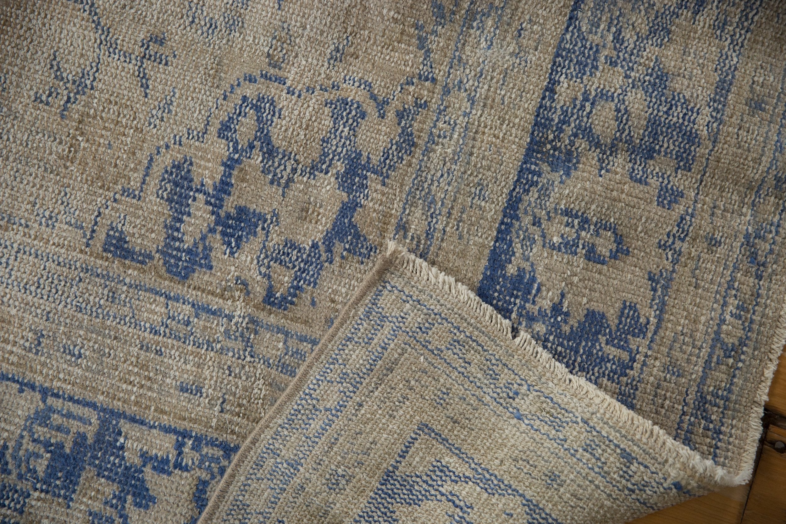 7.5x10 Vintage Distressed Oushak Carpet - Image 10