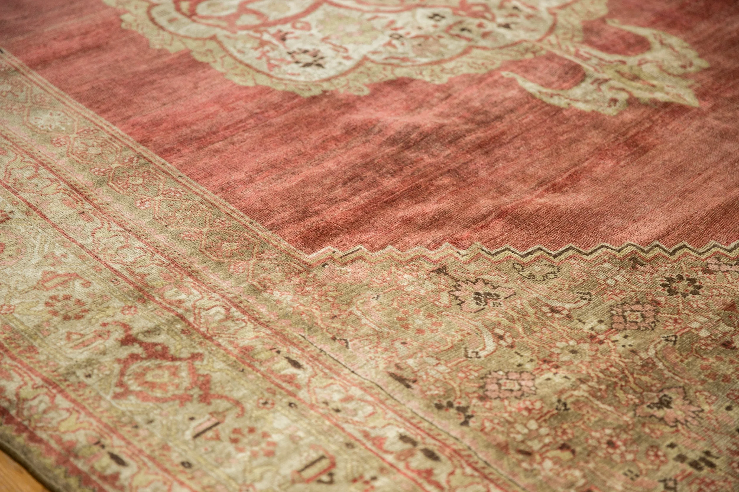 7.5x11.5 Antique Distressed Bijar Carpet - Image 5
