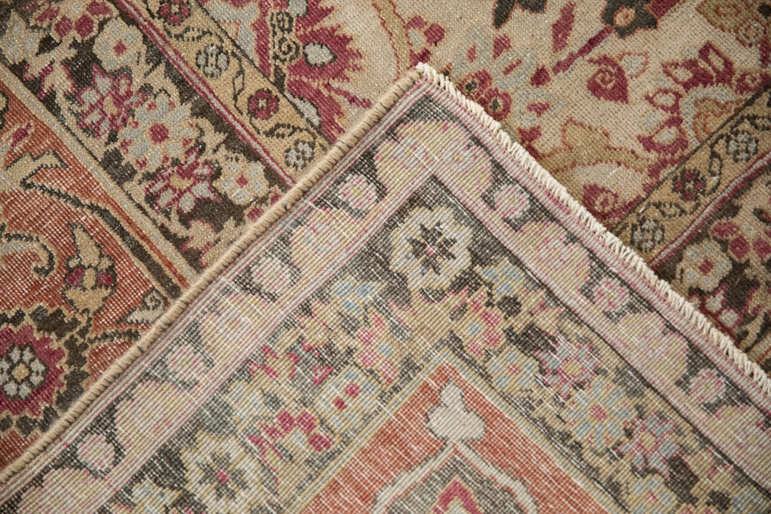 7.5x11.5 Vintage Tabriz Carpet - Image 10