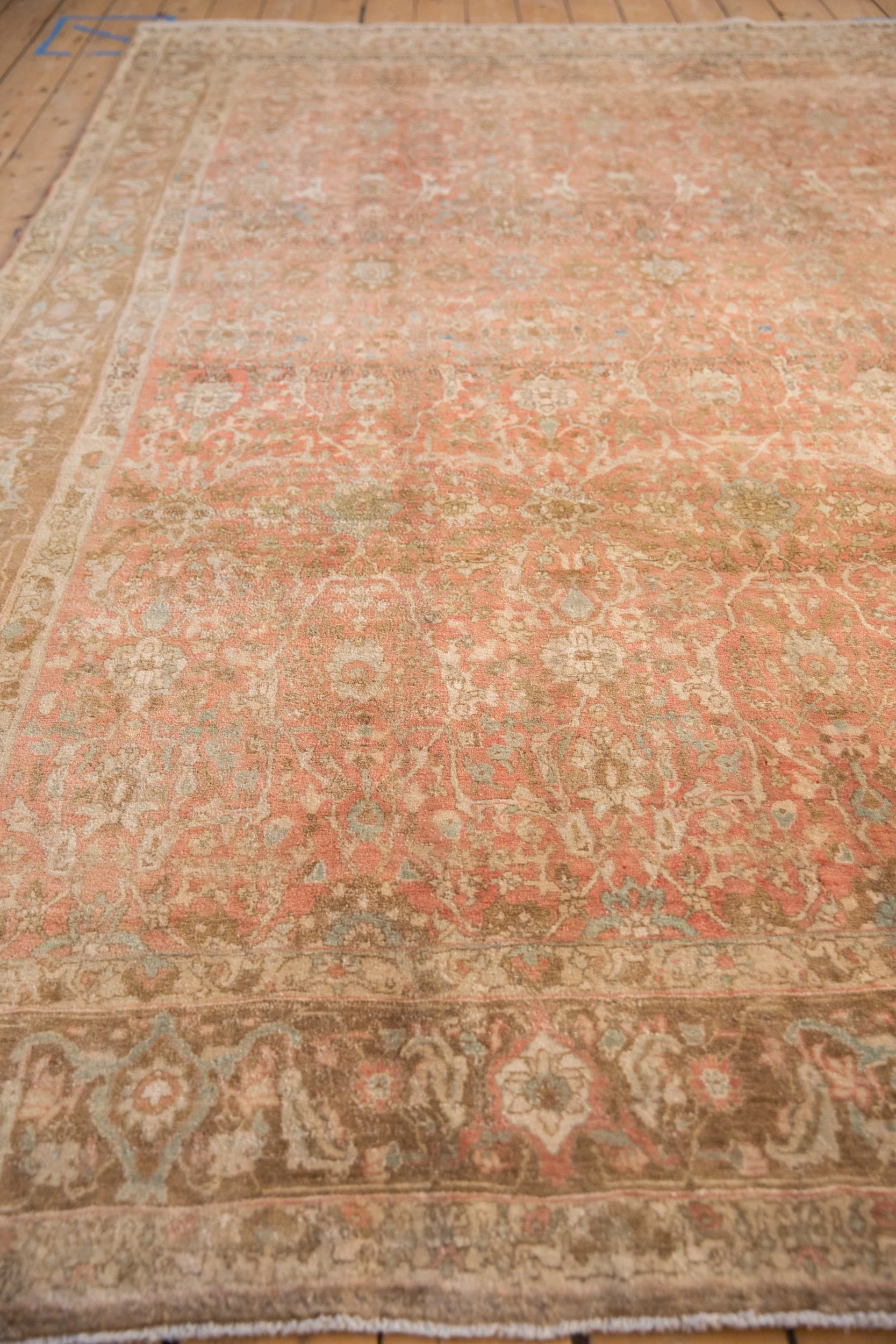 7.5x11 Vintage Distressed Bijar Carpet - Image 9