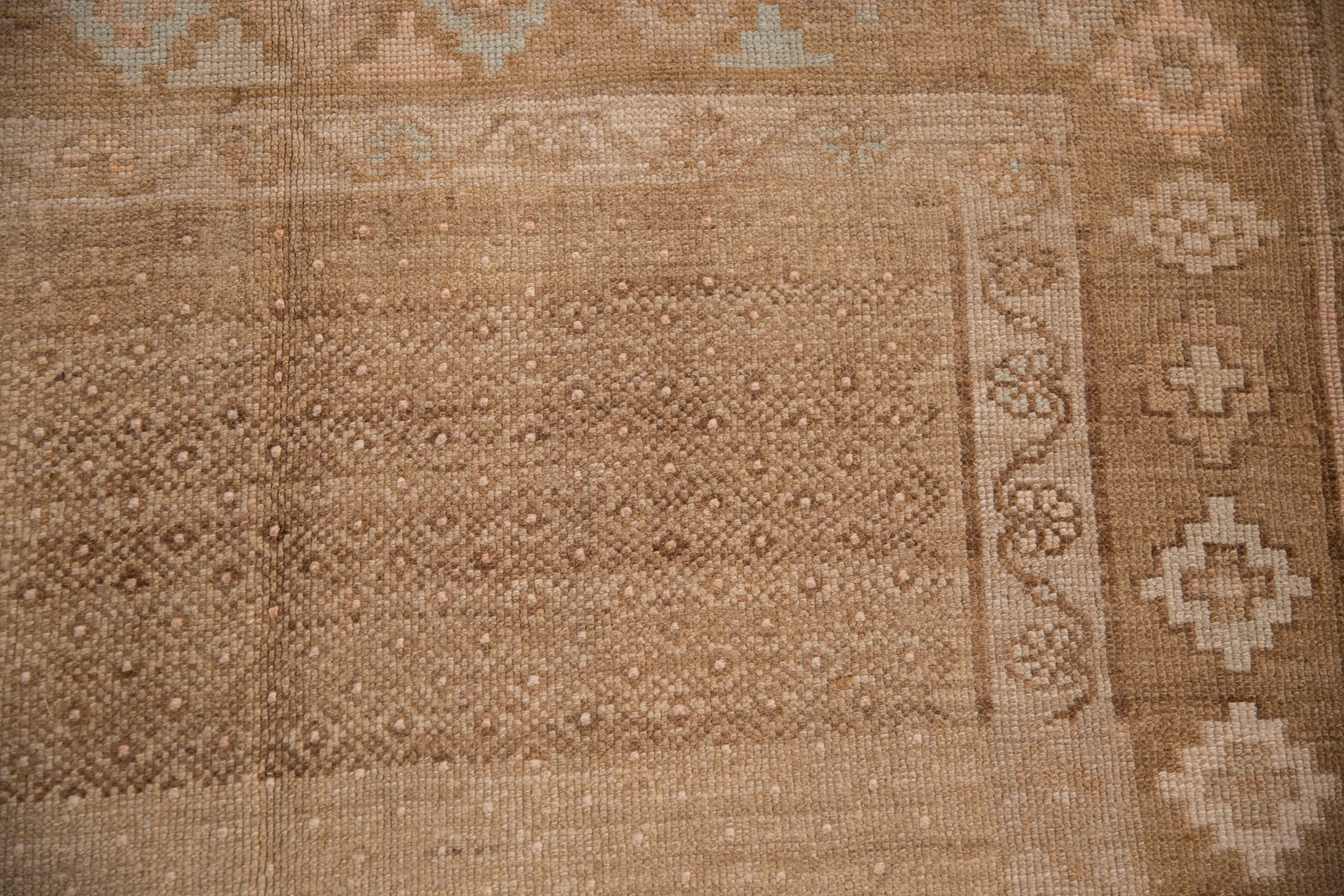 7.5x12 Vintage Distressed Kars Carpet - Image 3