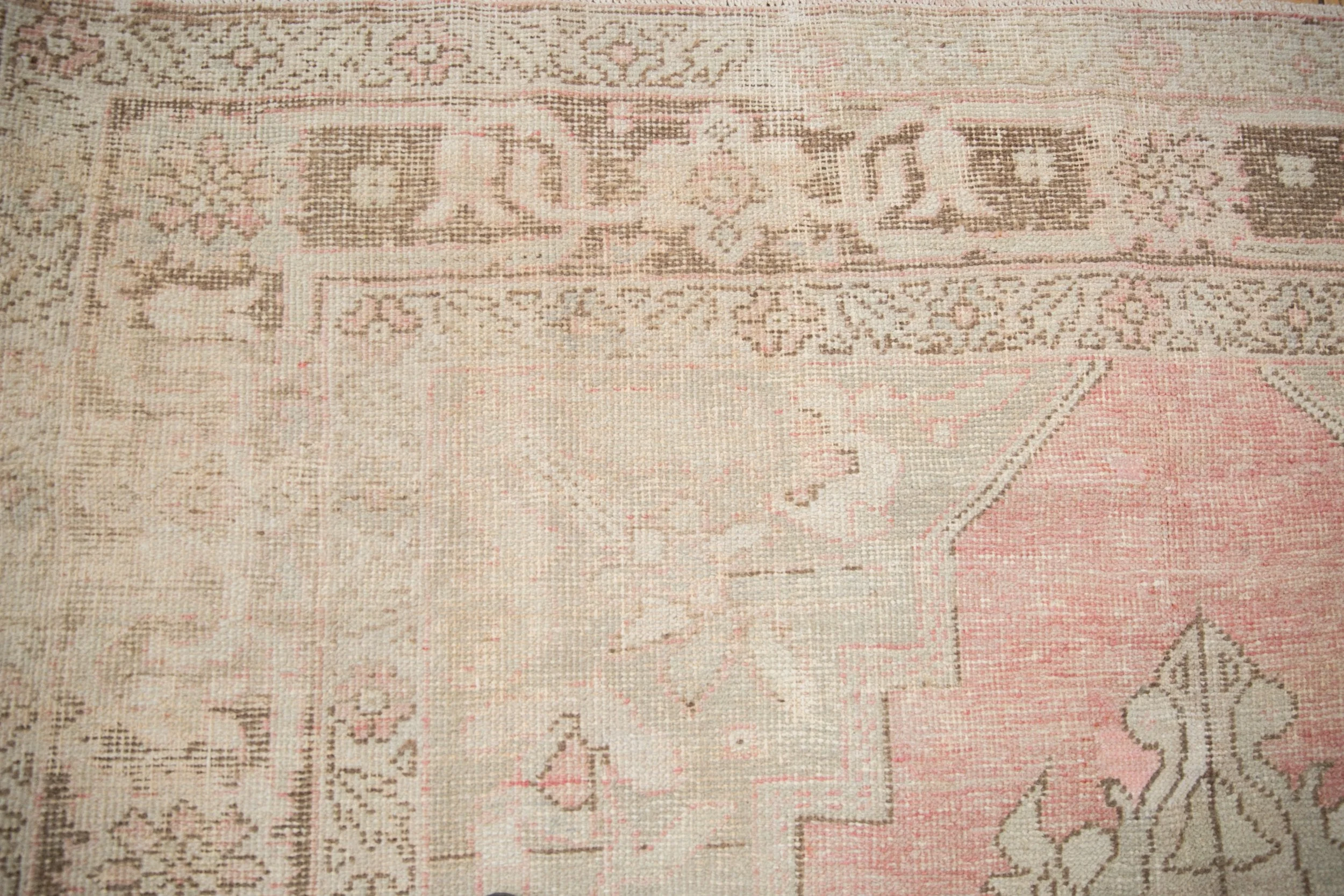 7.5x12 Vintage Distressed Oushak Carpet - Image 3