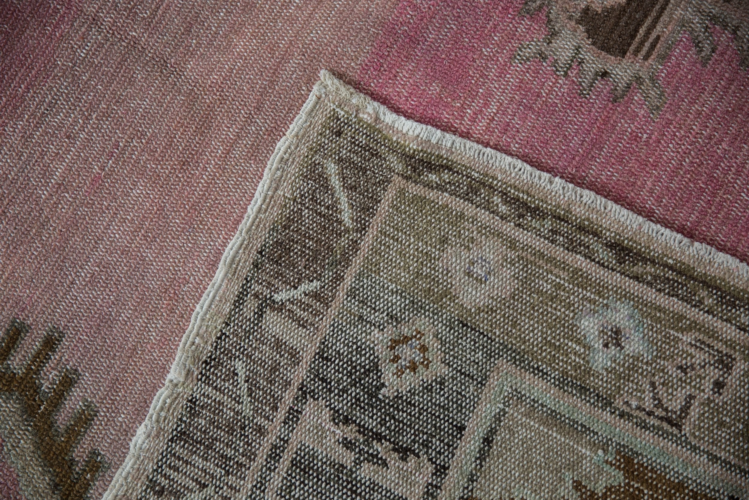 7.5x15.5 Vintage Distressed Kars Carpet Runner - Image 13