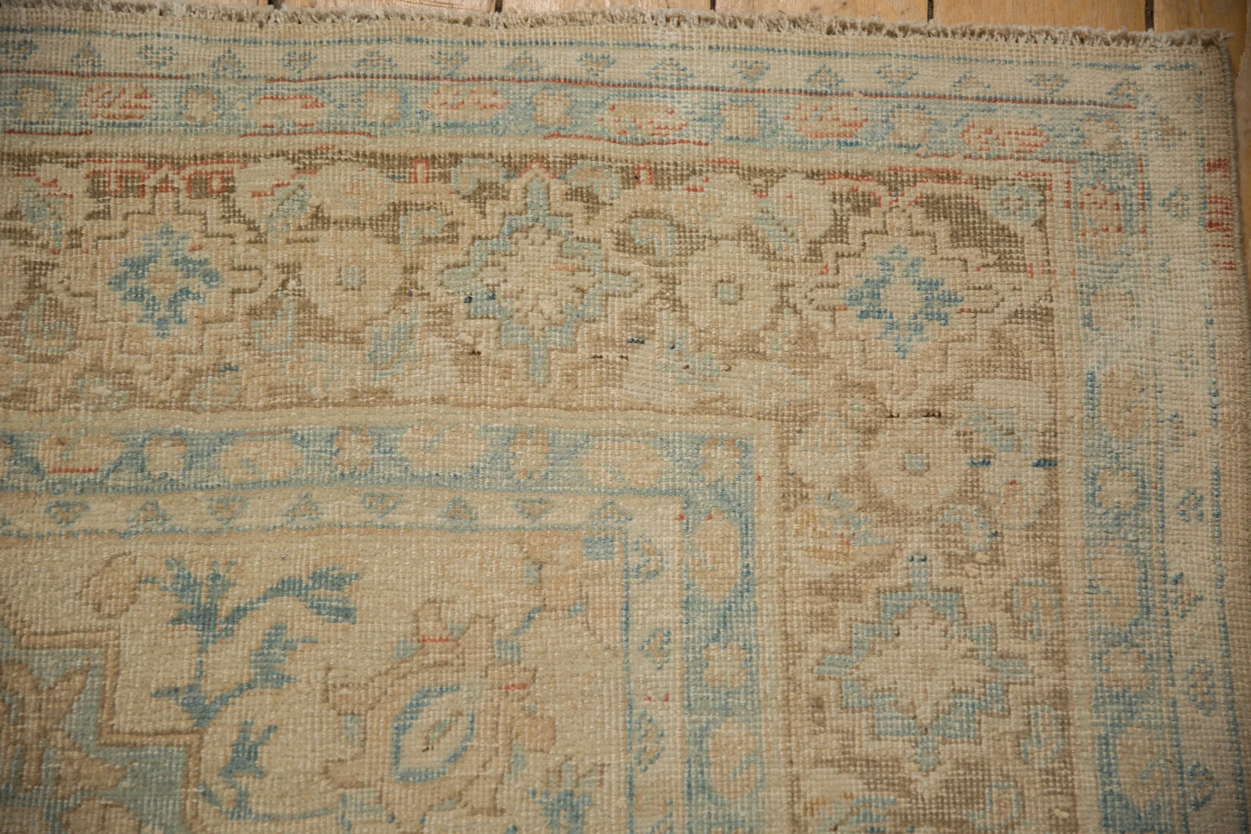 7.5x9.5 Vintage Distressed Birjand Carpet - Image 3