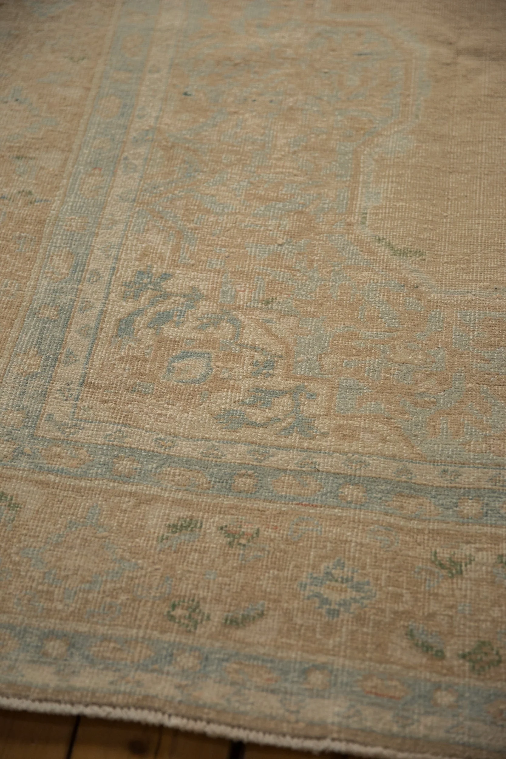 7.5x9.5 Vintage Distressed Birjand Carpet - Image 7