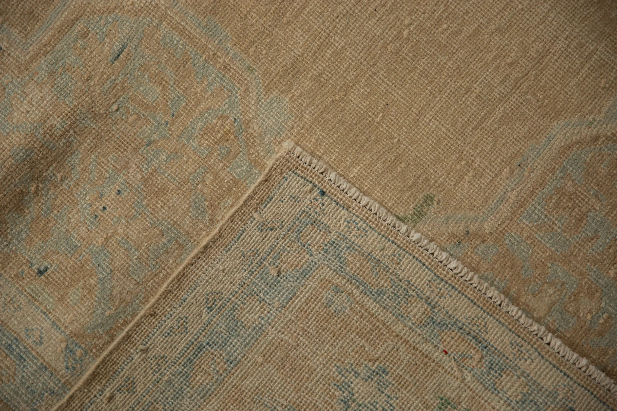 7.5x9.5 Vintage Distressed Birjand Carpet - Image 9