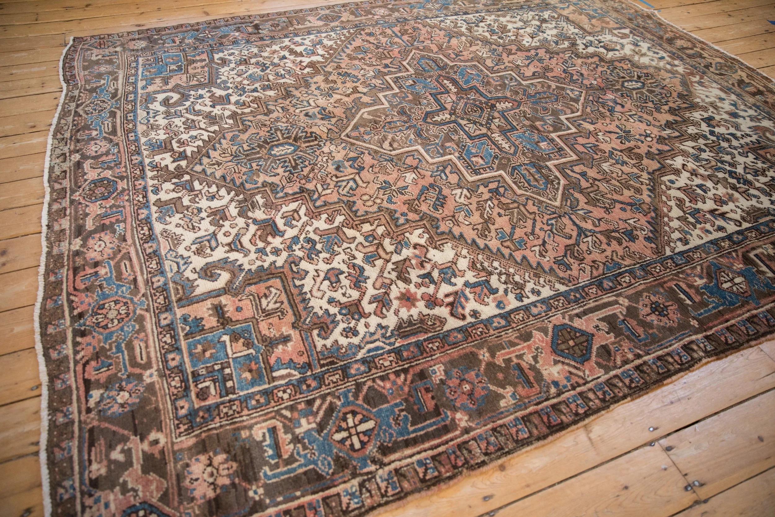 7.5x9.5 Vintage Mehrivan Carpet - Image 12