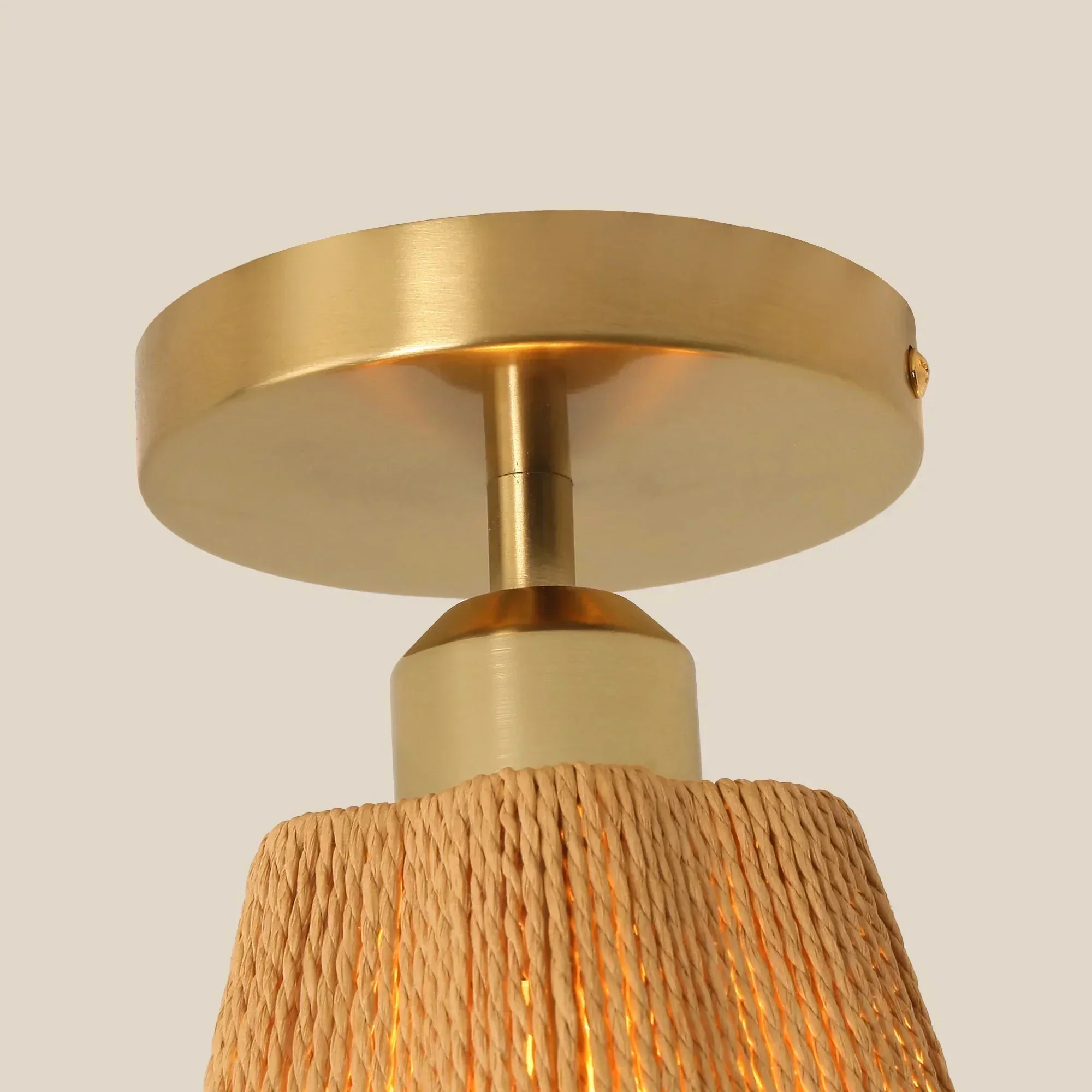 7 Inch Yves 1-Light Semi-Flush Mount Ceiling Light - Image 10