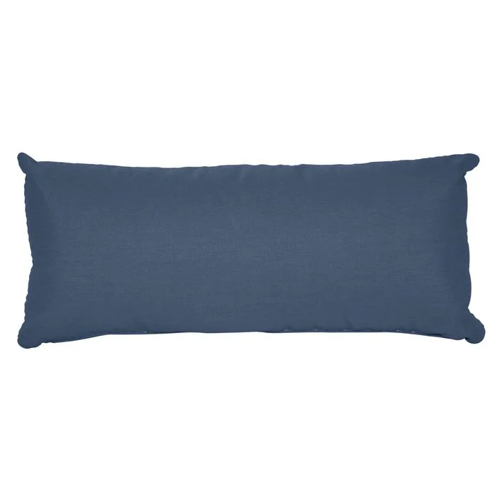 7" x 17" Lumbar Sunbrella® Outdoor Throw Pillow – Supportive Comfort with Weather-Resistant Style - Image 2
