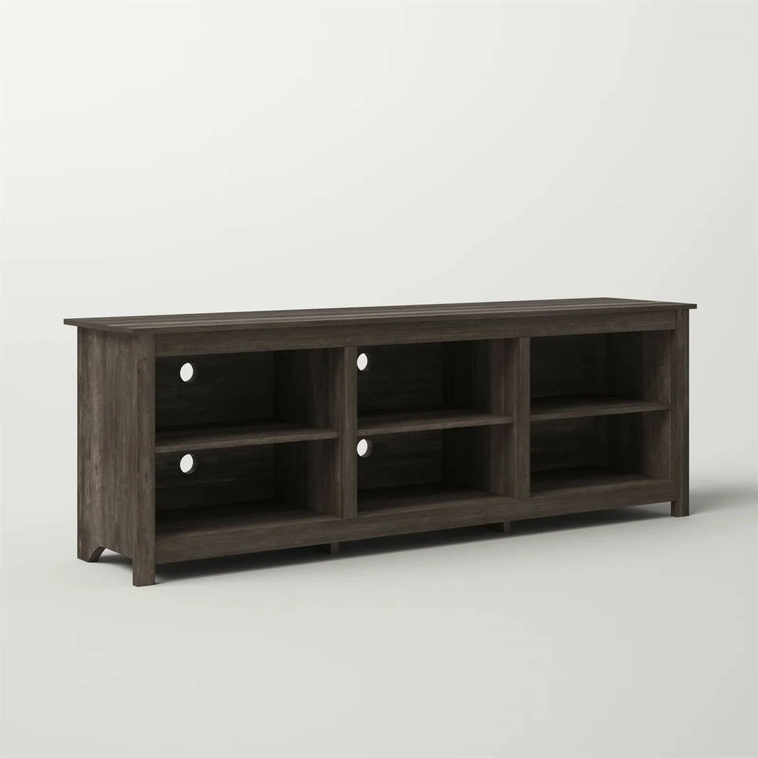 70-inch Dark Brown Wood TV Stand Entertainment Center for TV up to 78-inch - Image 3