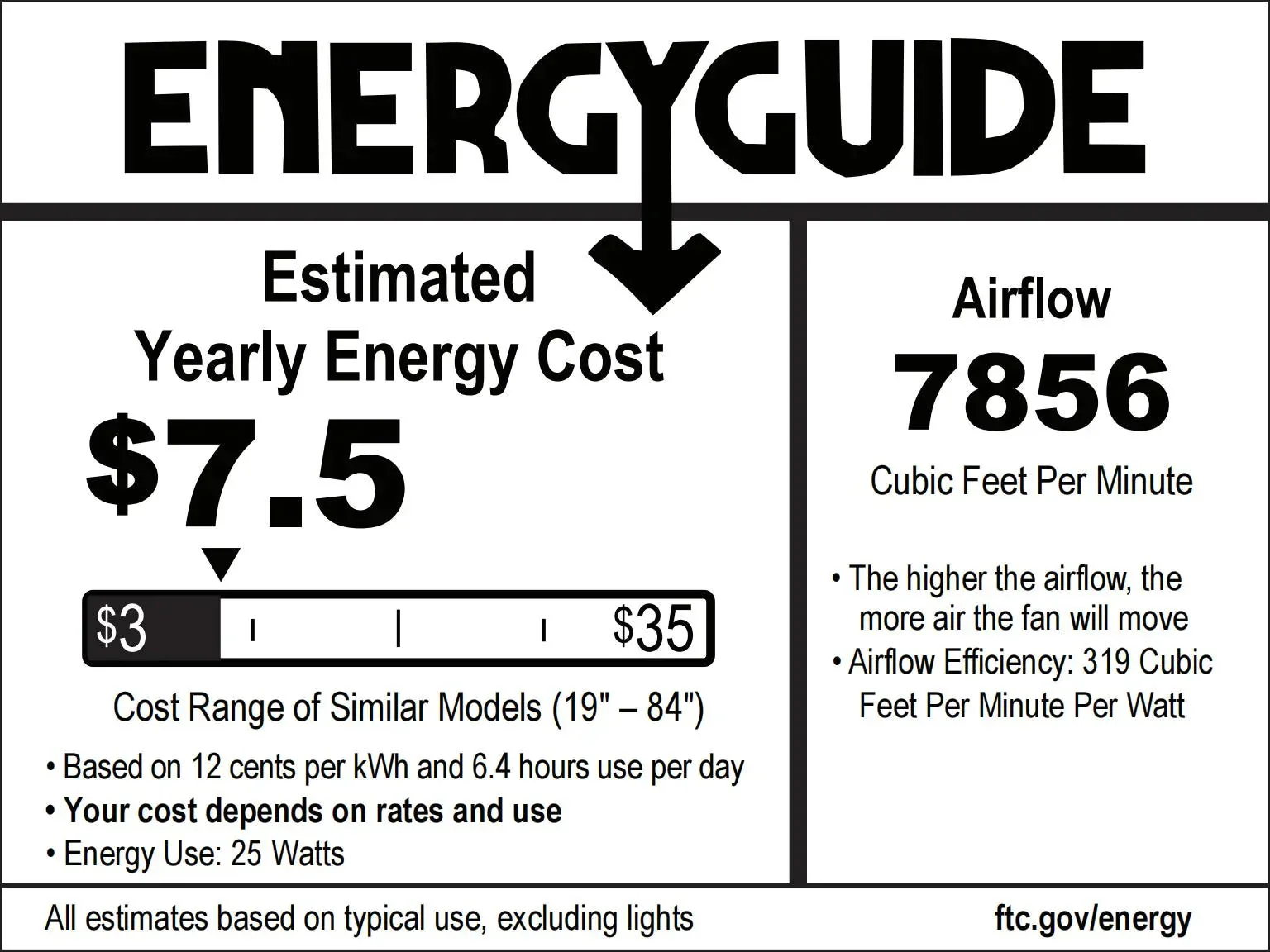 72 Inch Aries Black Downrod Mount LED Windmill Ceiling Fan with Remote Control - Image 15