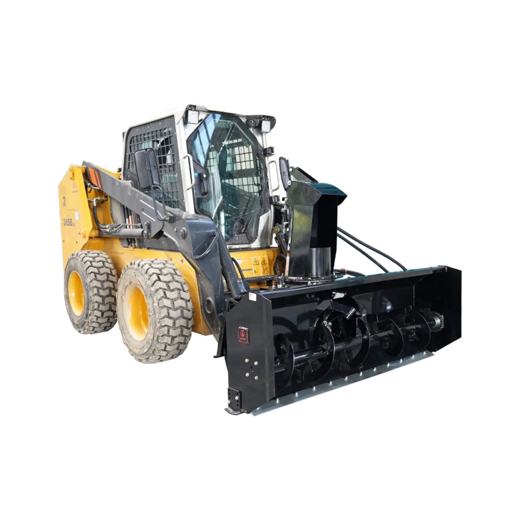 72-Inch Heavy-Duty Hydraulic Skid Steer Snow Blower Attachment (SAK59371) - Image 3