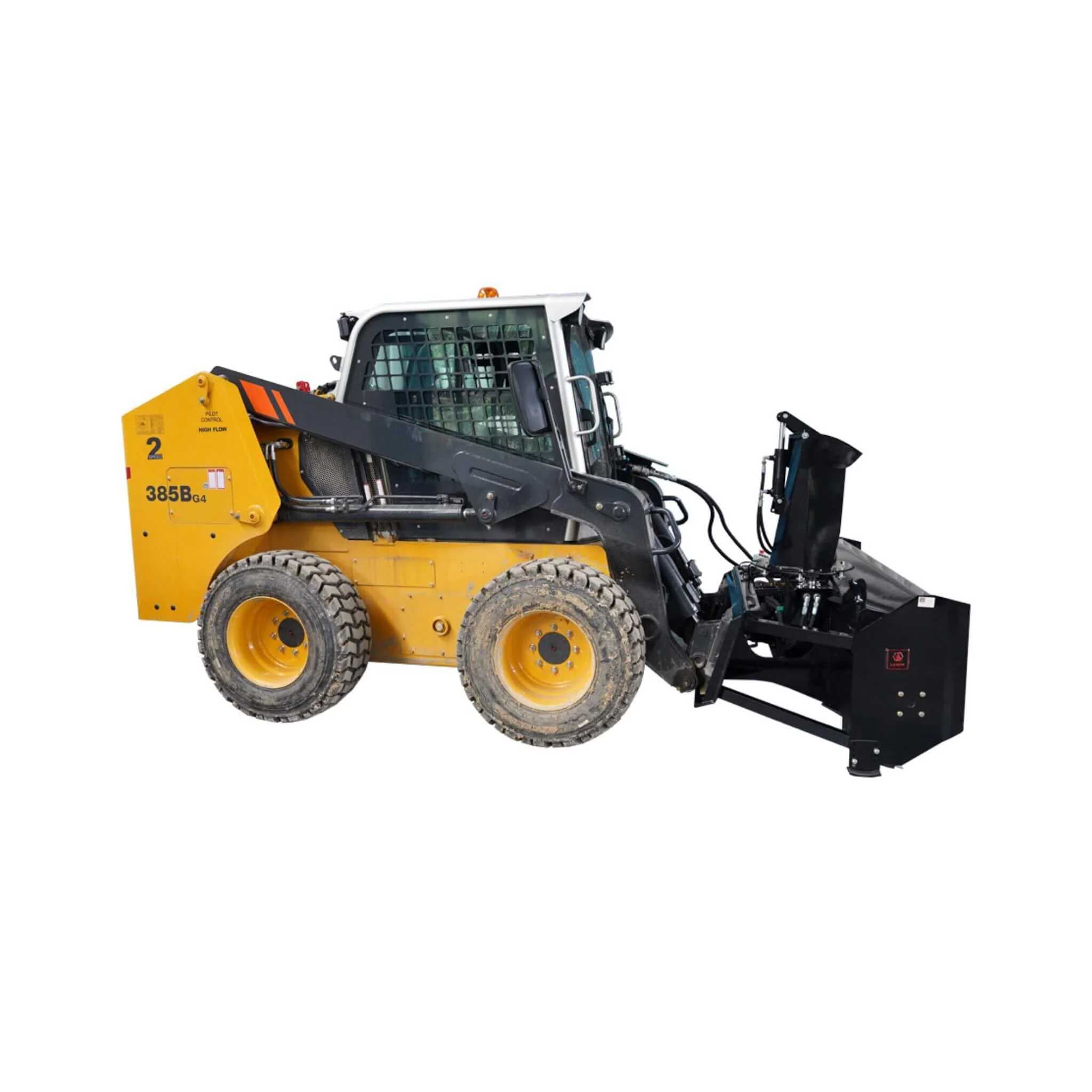 72-Inch Heavy-Duty Hydraulic Skid Steer Snow Blower Attachment (SAK59371) - Image 5