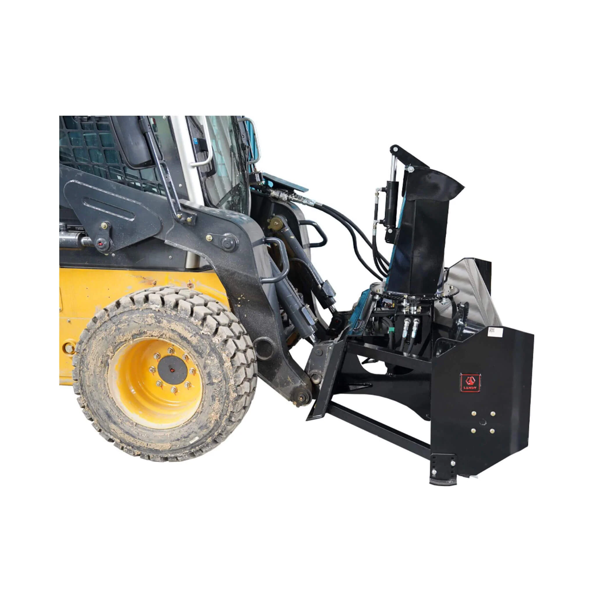 72-Inch Heavy-Duty Hydraulic Skid Steer Snow Blower Attachment (SAK59371) - Image 7