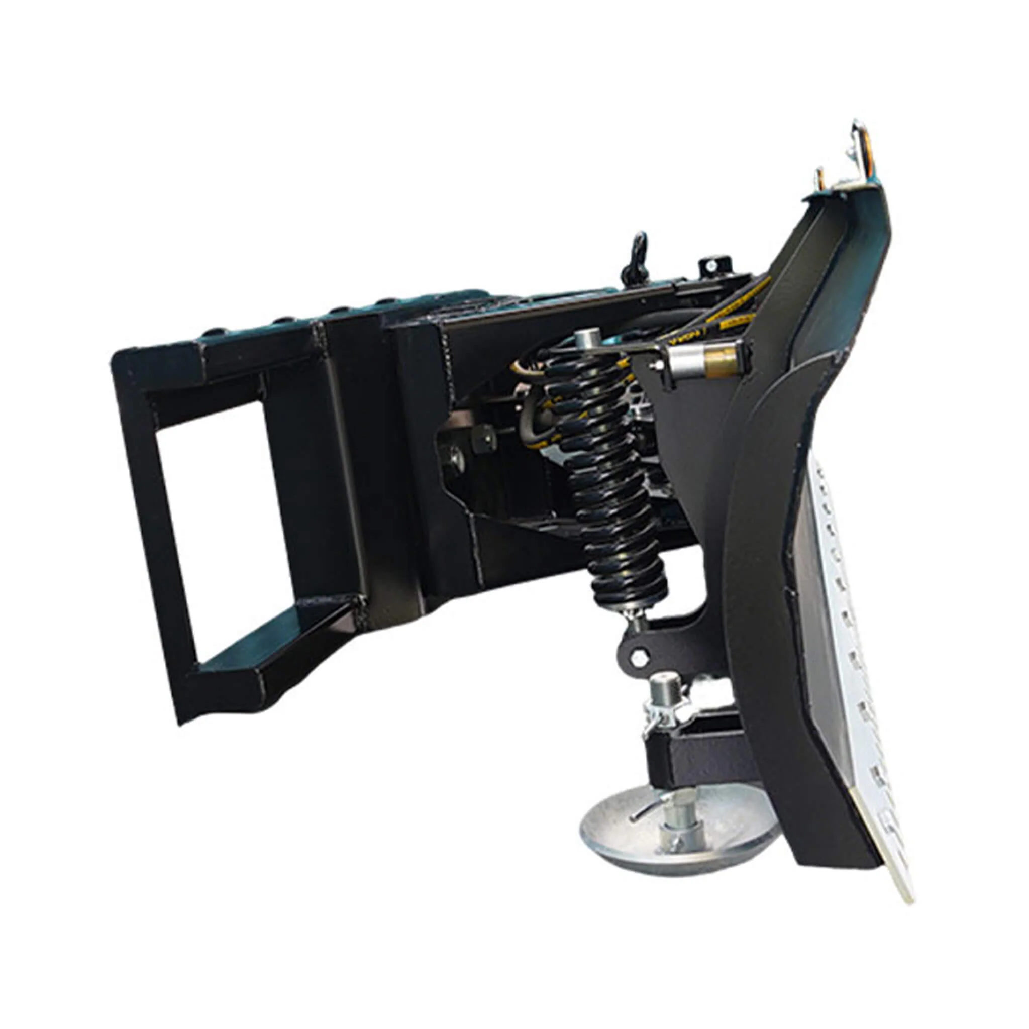 72-Inch Heavy-Duty Snow Plow Skid Steer Attachment With Dozer Blade (SAK27518) - Image 4