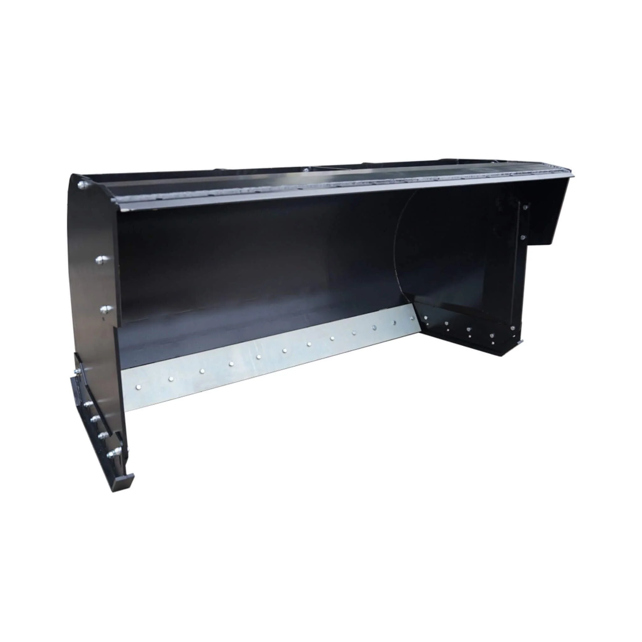 74-Inch Heavy-Duty Skid Steer Trip Edge Snow Pusher Attachment (SAK34098) - Image 6