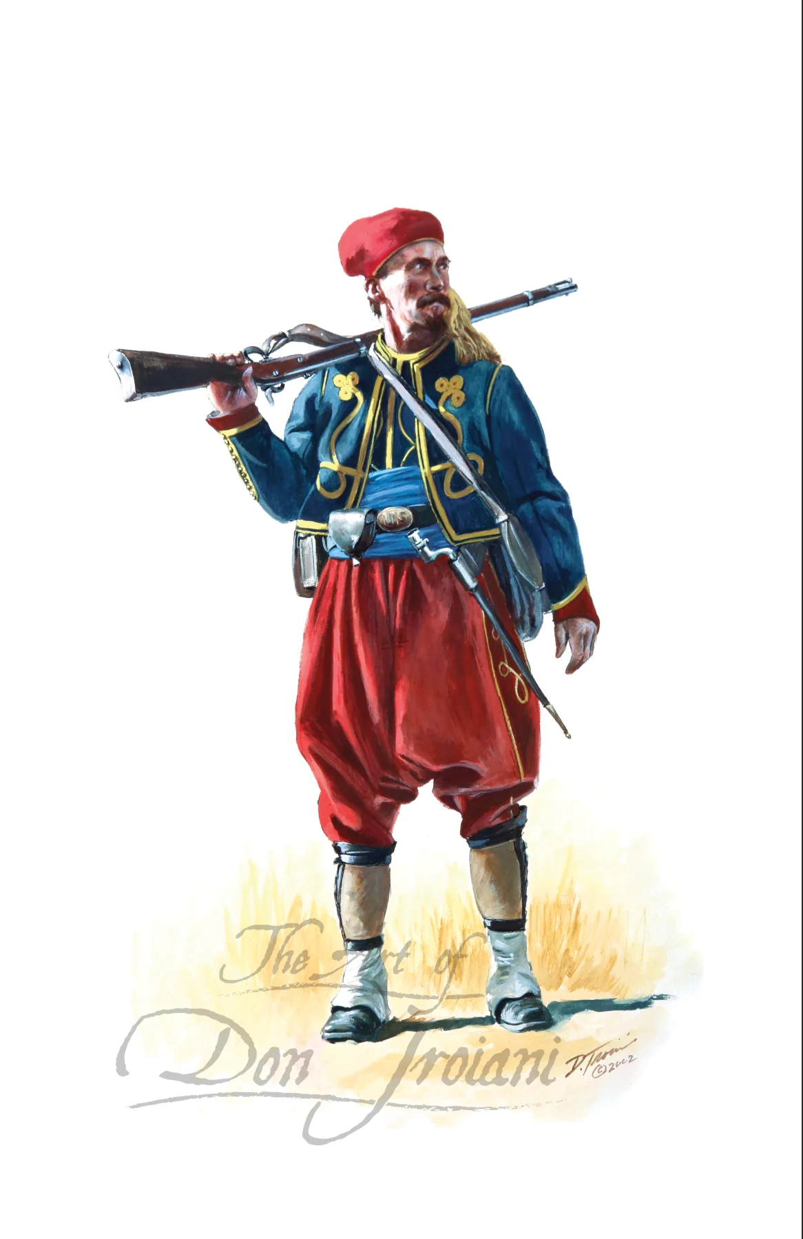 74th New York Volunteers, Zouave Company, Excelsior Brigade, 1862