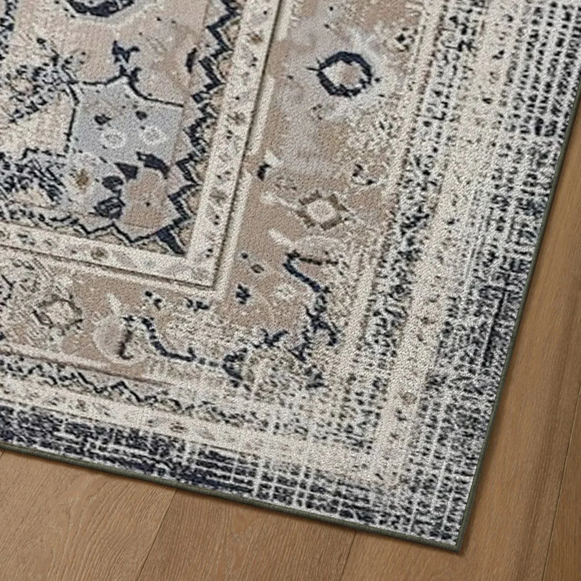 7ft x 5ft Vintage Indoor Non-Slip Washable Large  Area Rugs for Bedroom Living Room - Image 11