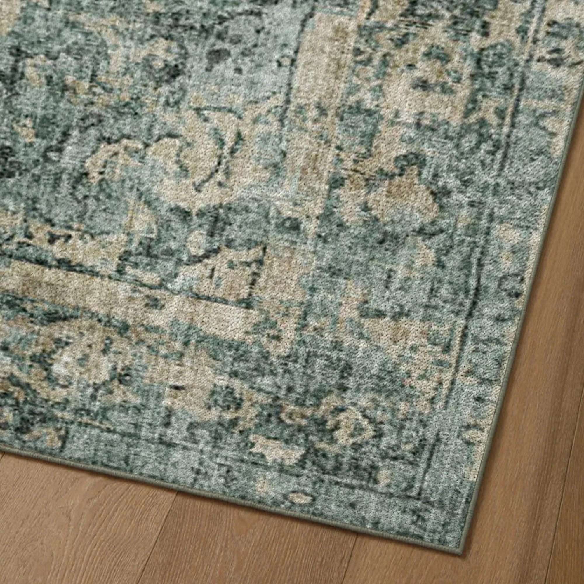 7ft x 5ft Vintage Indoor Non-Slip Washable Large  Area Rugs for Bedroom Living Room - Image 25